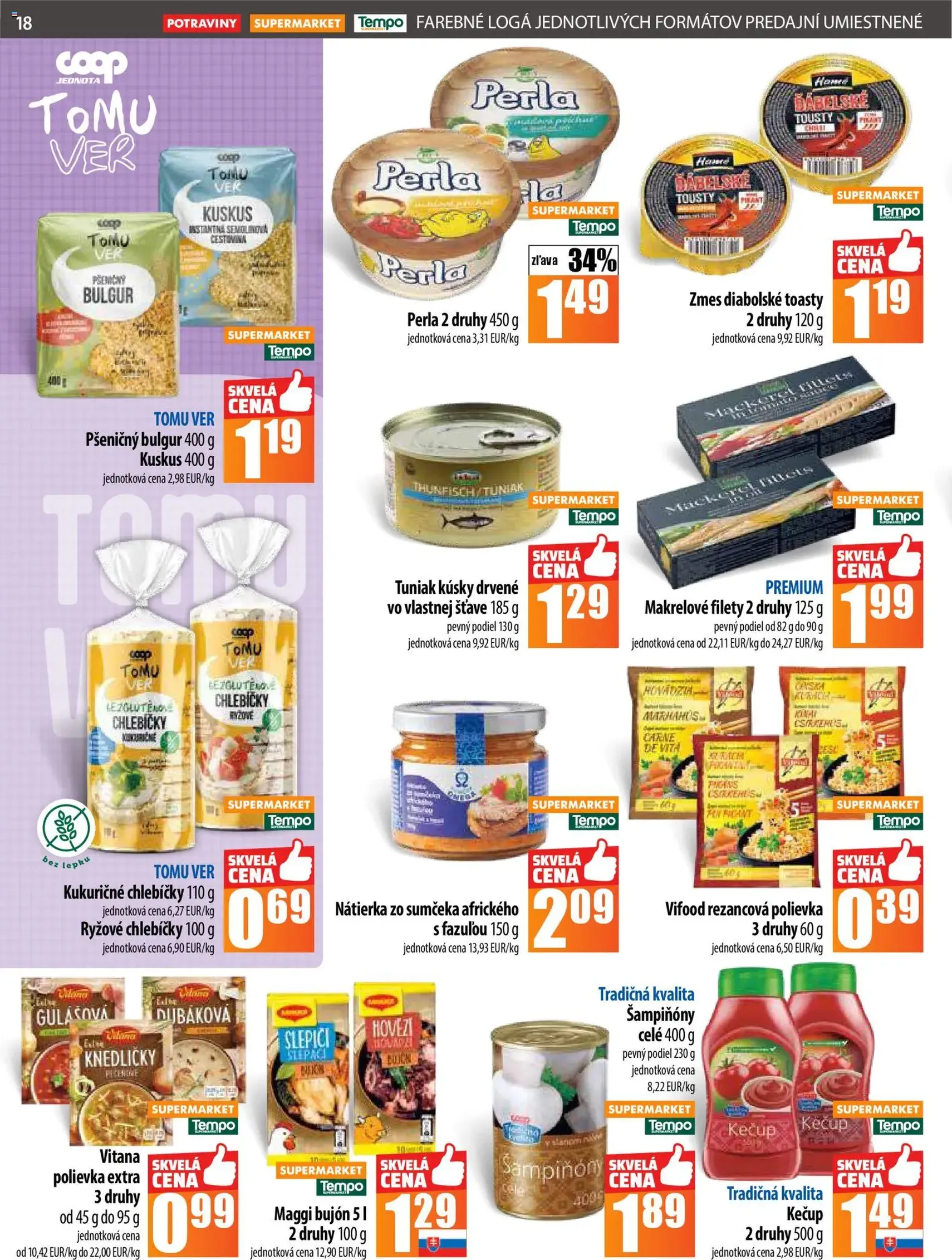 COOP Jednota leták - platný leták od 06.11.2025 strana 18 z 28