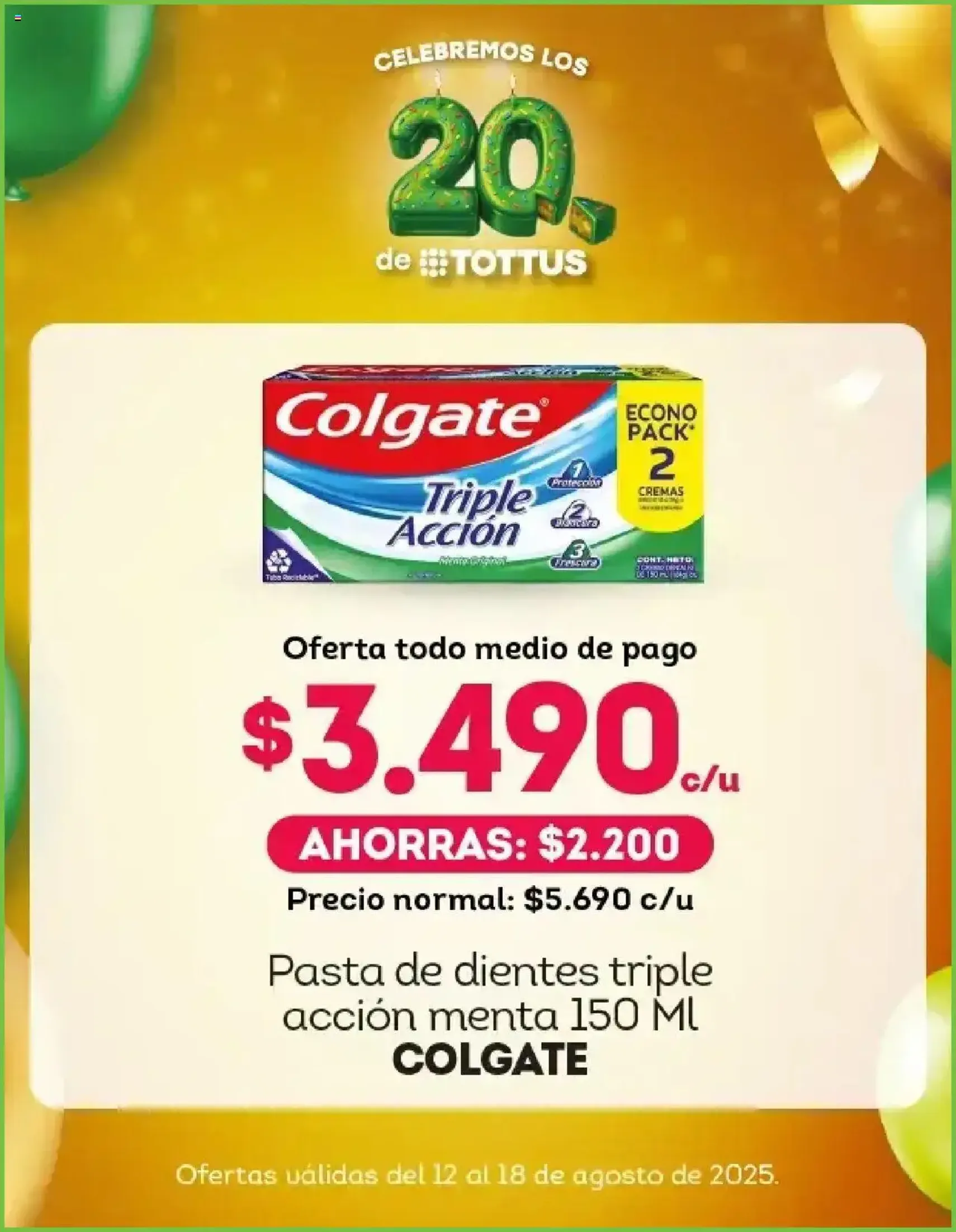Tottus ofertas - folleto válido desde 11.08.2025 página 6 de 9
