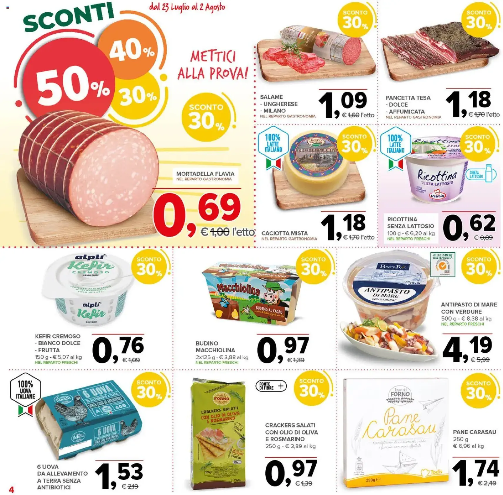 Todis volantino - volantino valido dal 23/07/2026 pagina 4 di 24