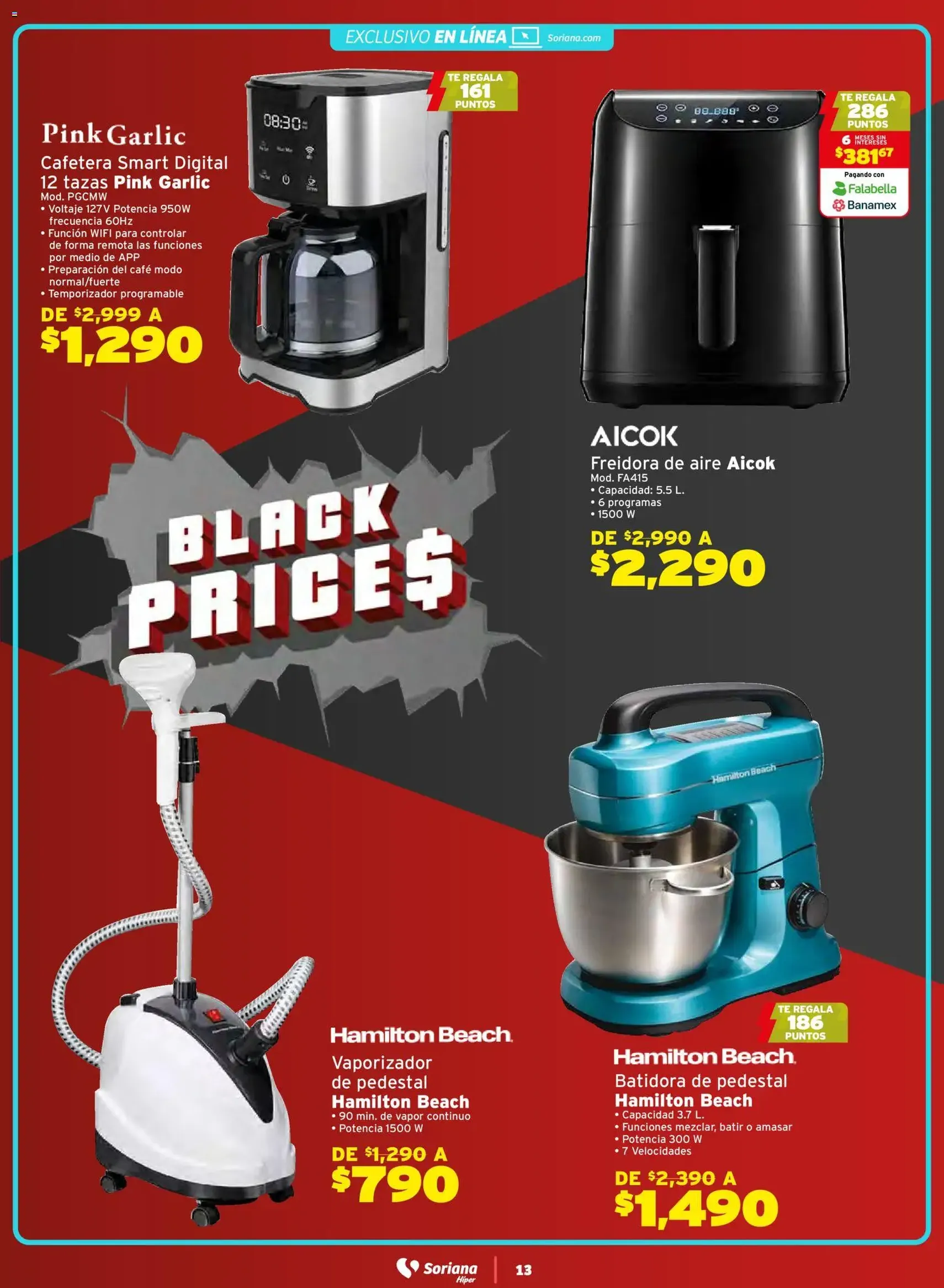 Soriana - Black Prices Híper Nacional - folleto válido desde 21/11/2025 página 13 de 26