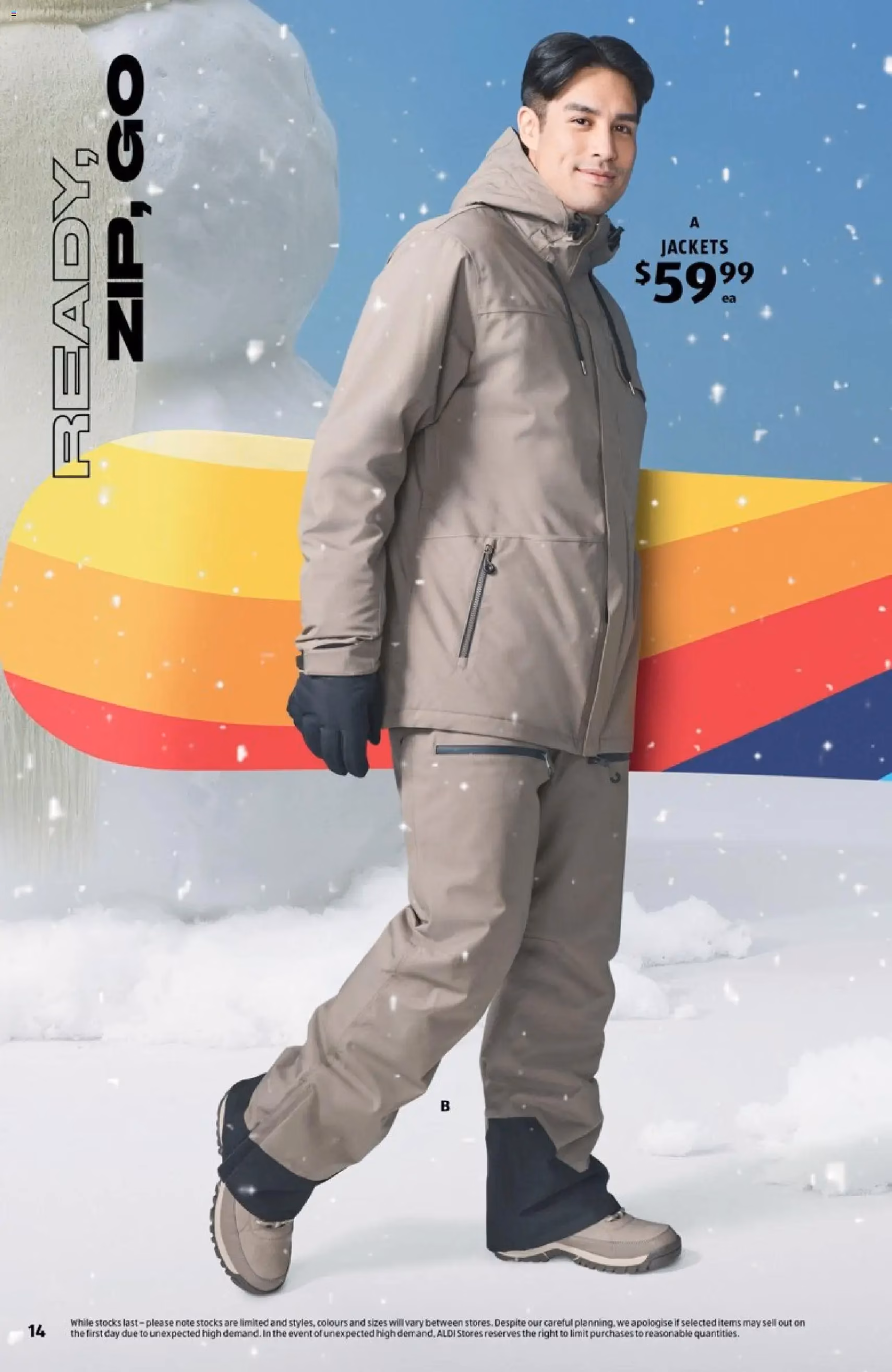 Aldi Snow Gear - valid flyer from 20/05/2026, page 14 of 40