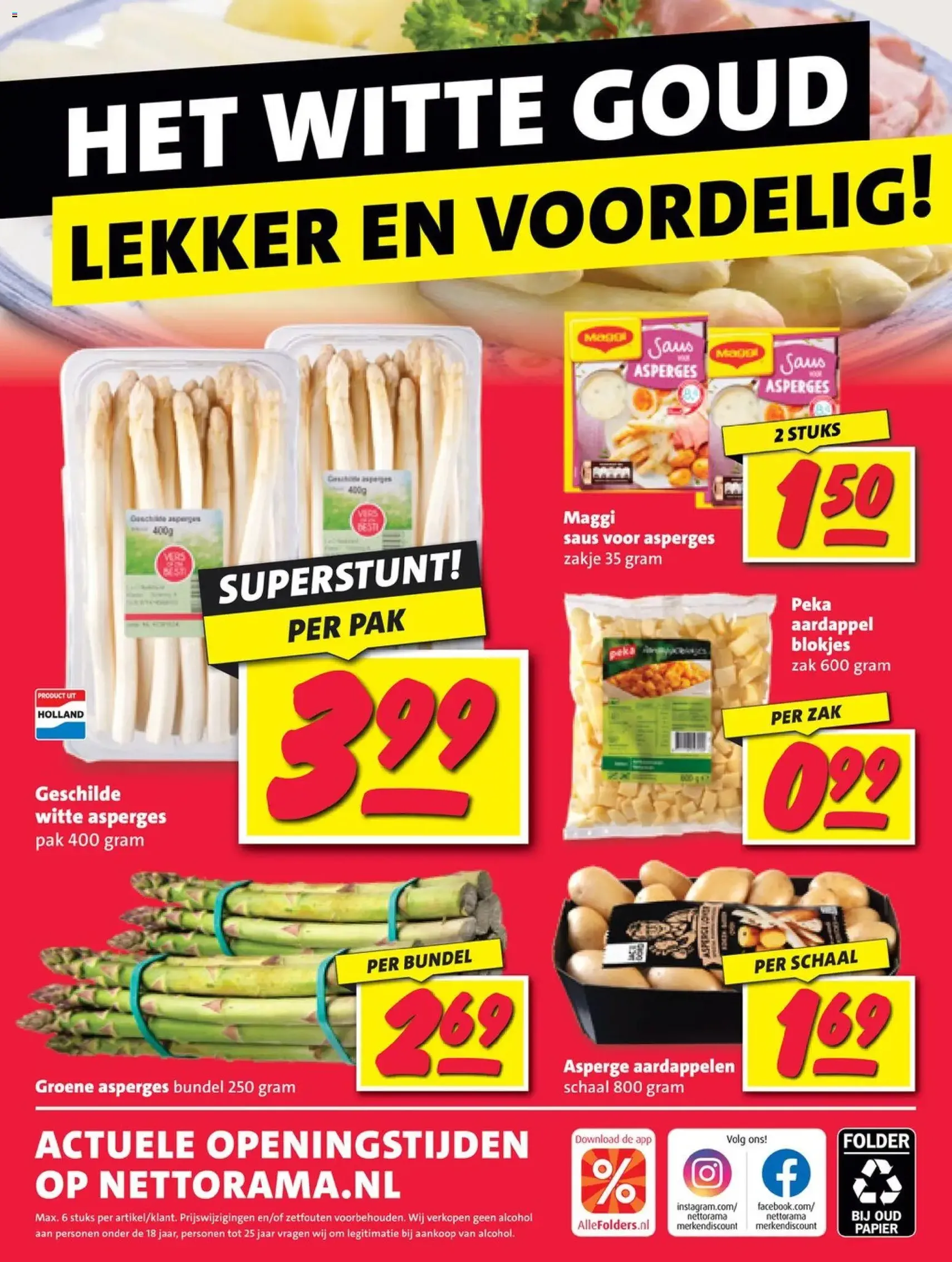 Nettorama folder - geldige folder vanaf 18-05-2026 pagina 33 van 33