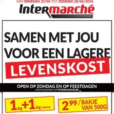 Intermarché folder week 26 - voorvertoning van de folder geldig vanaf 23/06/2026