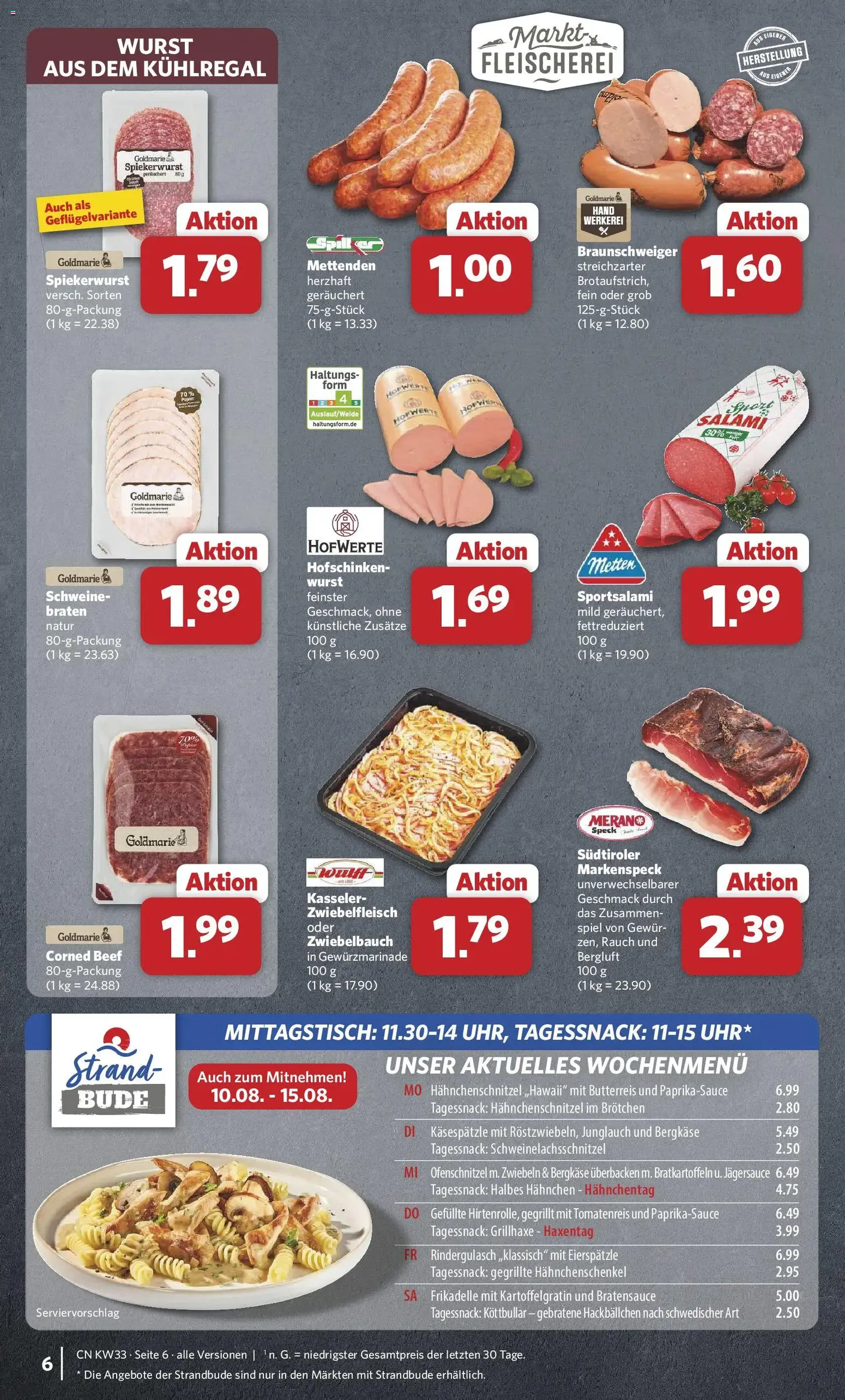 Combi Prospekt - Gültiger Prospekt ab 10.08.2026, Seite 6 von insgesamt 38