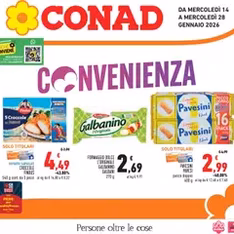 Volantino Conad - anteprima volantino valido dal 14/01/2026