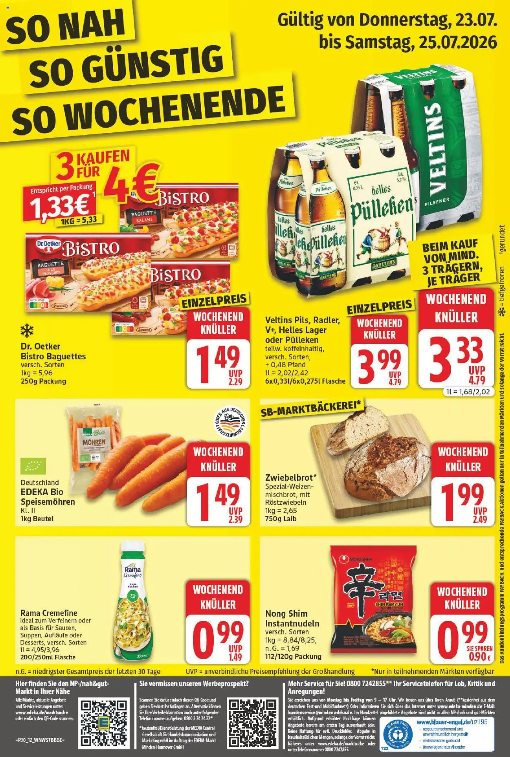 NP Discount Prospekt - Gültiger Prospekt ab 20.07.2026, Seite 14 von insgesamt 16