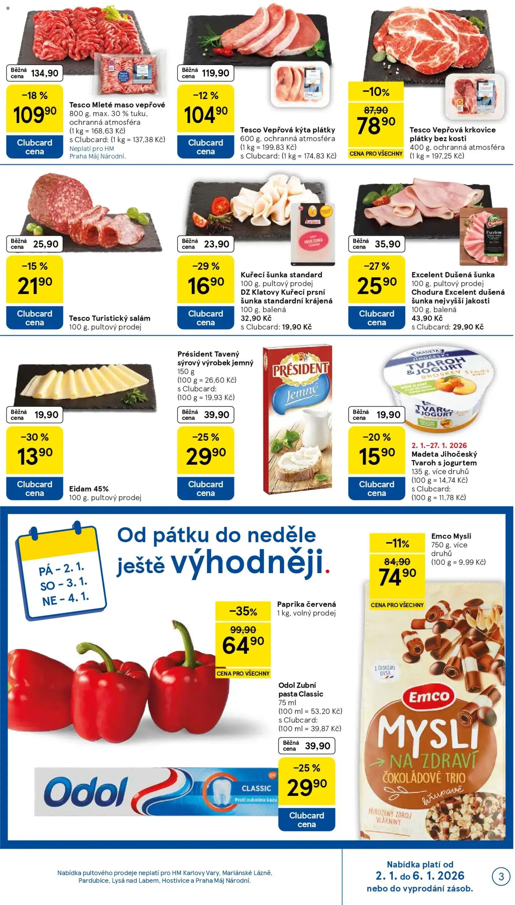 Tesco leták - Hypermarket - platný leták od 02.01.2026 strana 3 z 20
