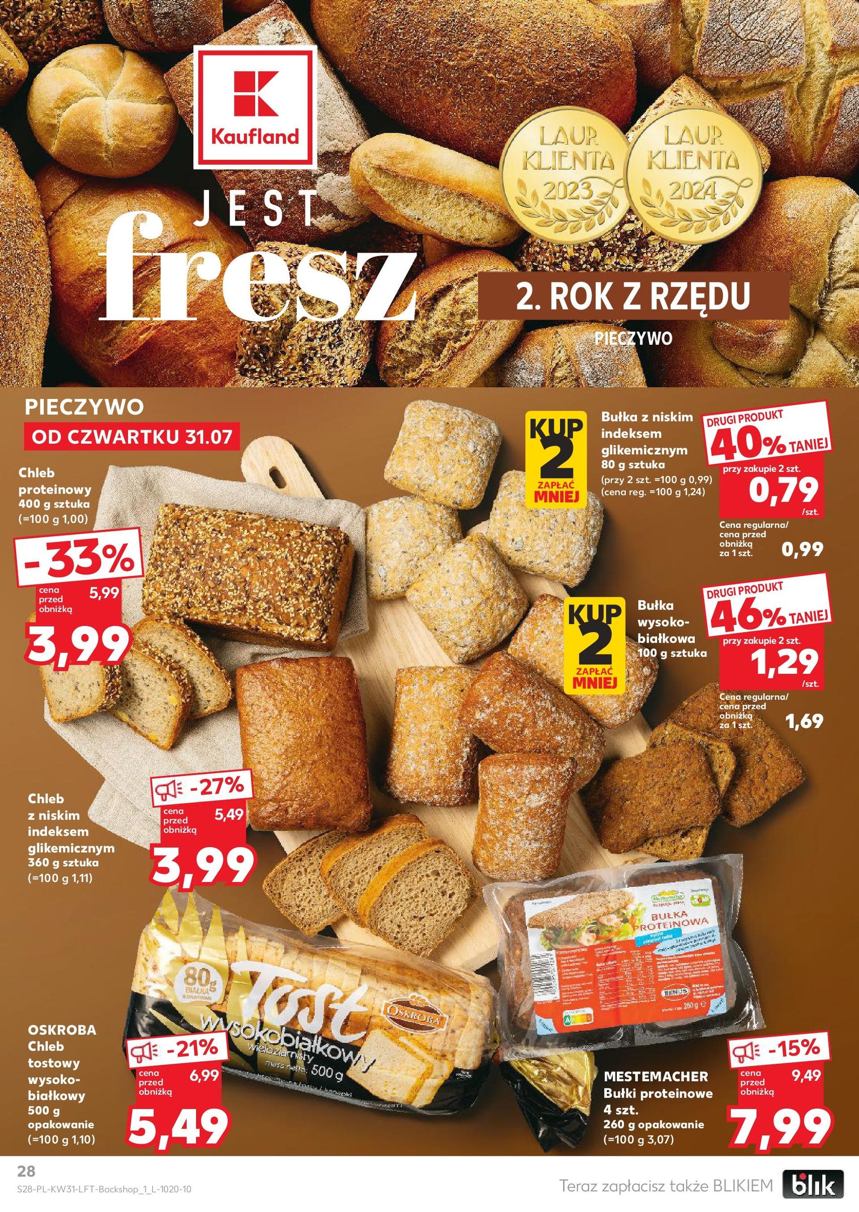 Kaufland gazetka - ważny gazetka od 31.07.2025 strona 28 z 54 Kaufland gazetka - ważny gazetka od 31.07.2025 strona 28 z 54