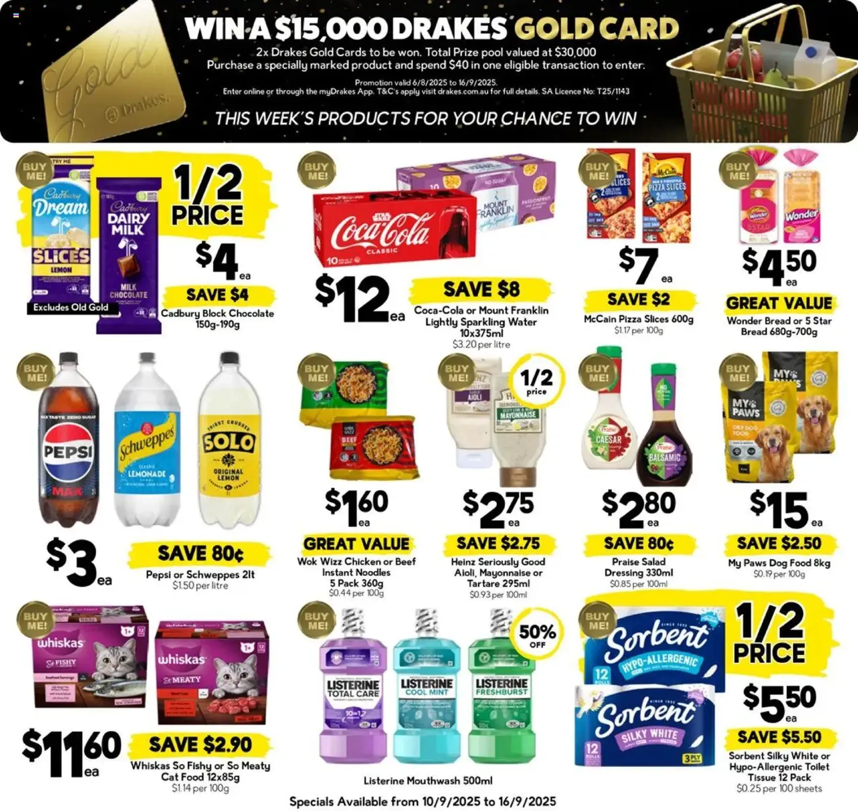 Drakes Catalogue SA - valid flyer from 10/09/2025, page 4 of 20