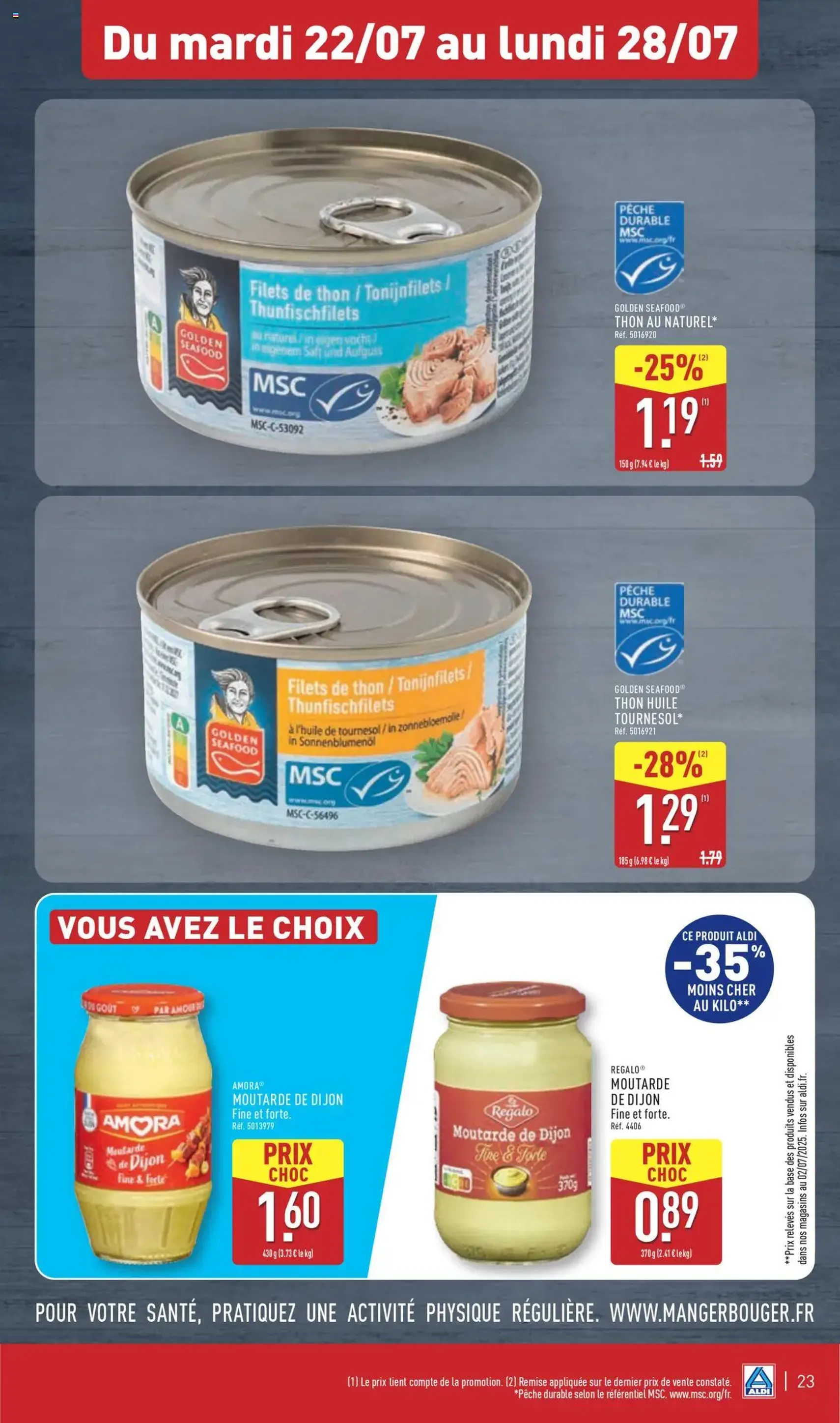 Aldi catalogue semaine 30 - brochure valable à partir du 22/07/2025, page 25 sur 45 Aldi catalogue semaine 30 - brochure valable à partir du 22/07/2025, page 25 sur 45