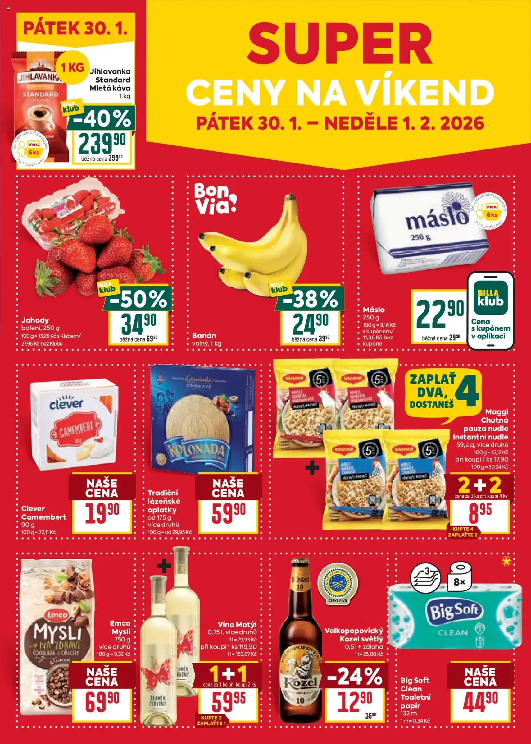 Billa Velký leták - platný leták od 28.01.2026 strana 25 z 30