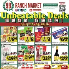 99 Ranch Market Weekly Ad - Flyer preview valid from 05/15/2026