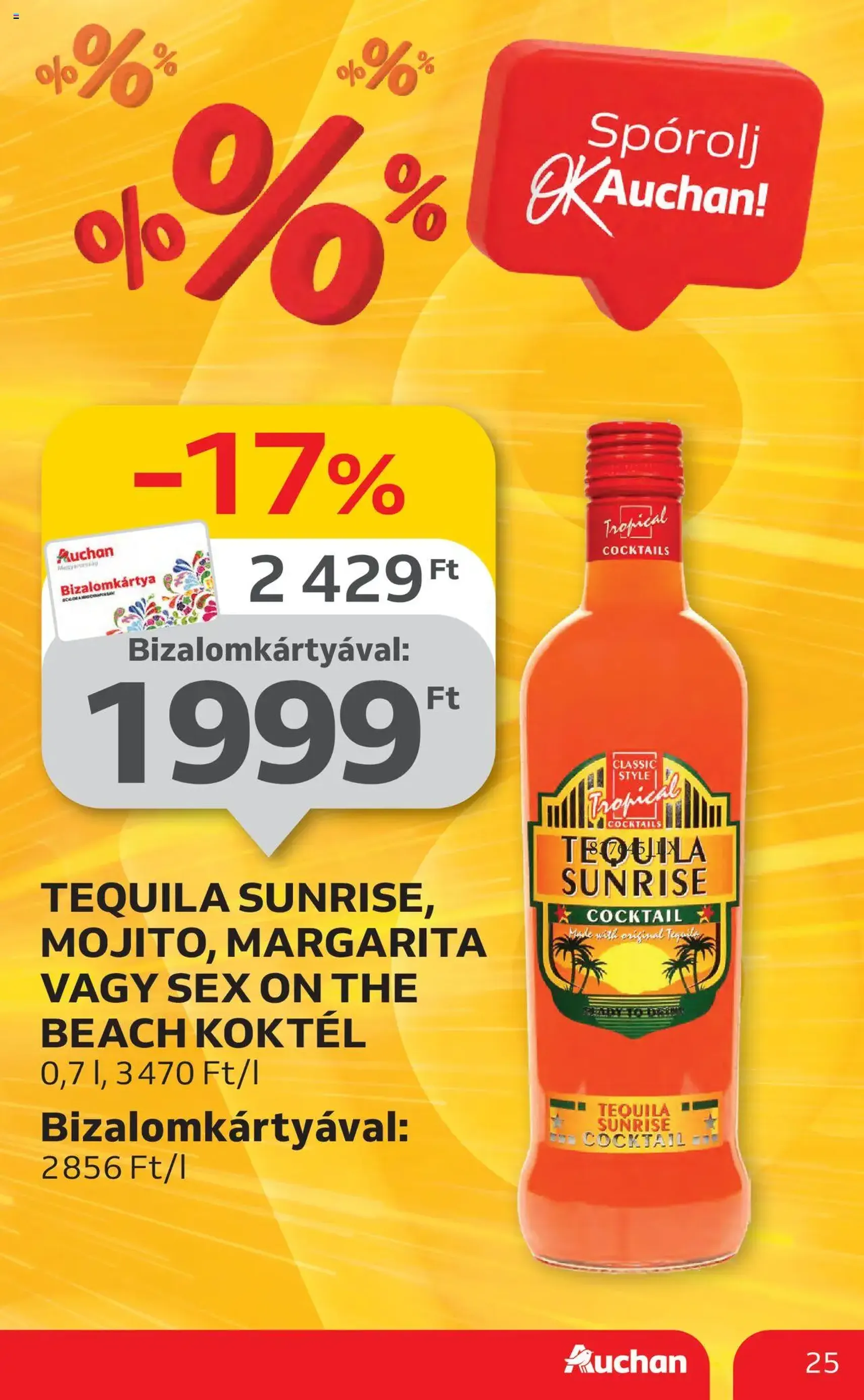 Auchan Akciós újság - 2025.07.17. érvényes szórólap 25 oldal 44 oldalból Auchan Akciós újság - 2025.07.17. érvényes szórólap 25 oldal 44 oldalból
