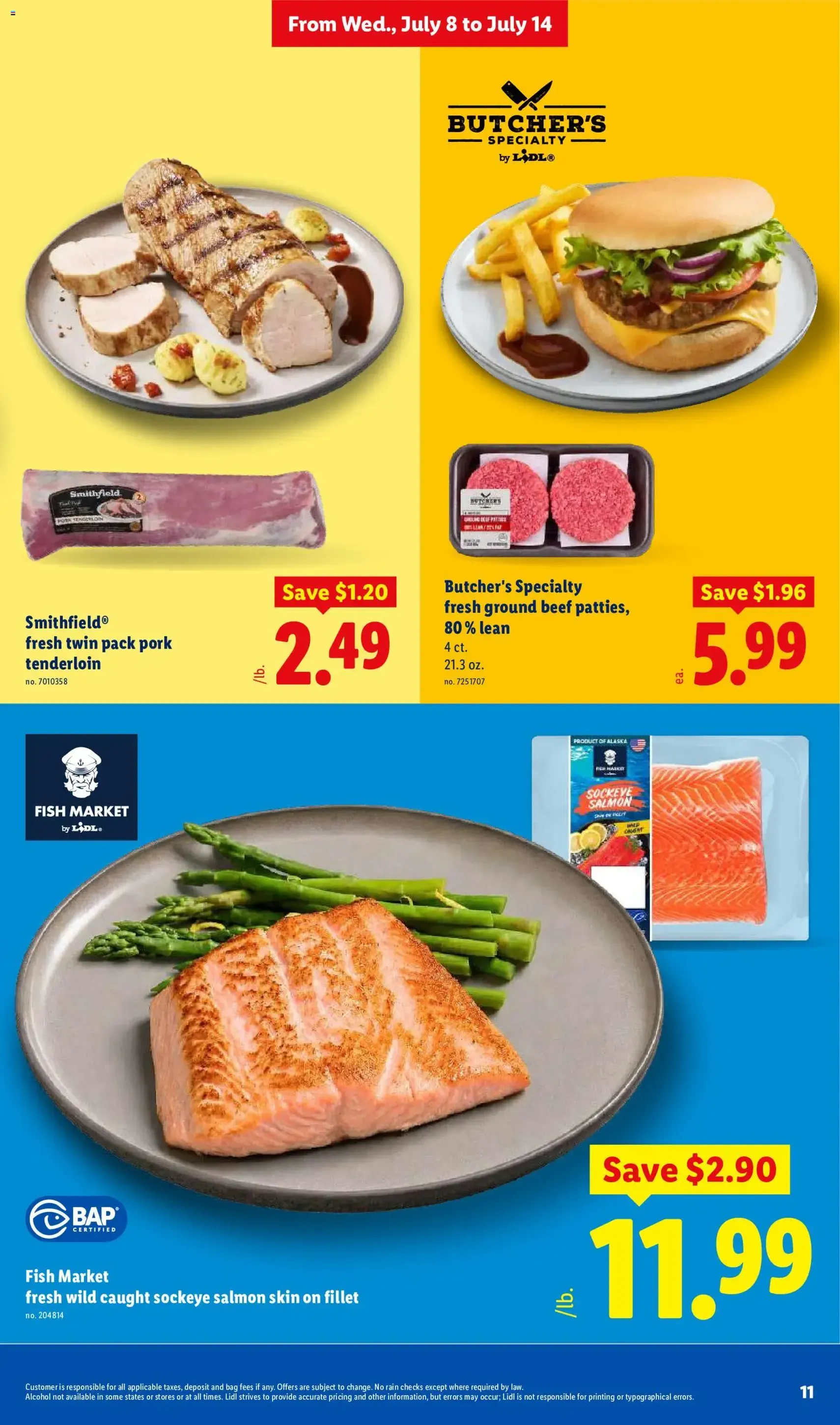 Lidl Weekly Ad - valid flyer from 07/08/2026, page 11 of 42
