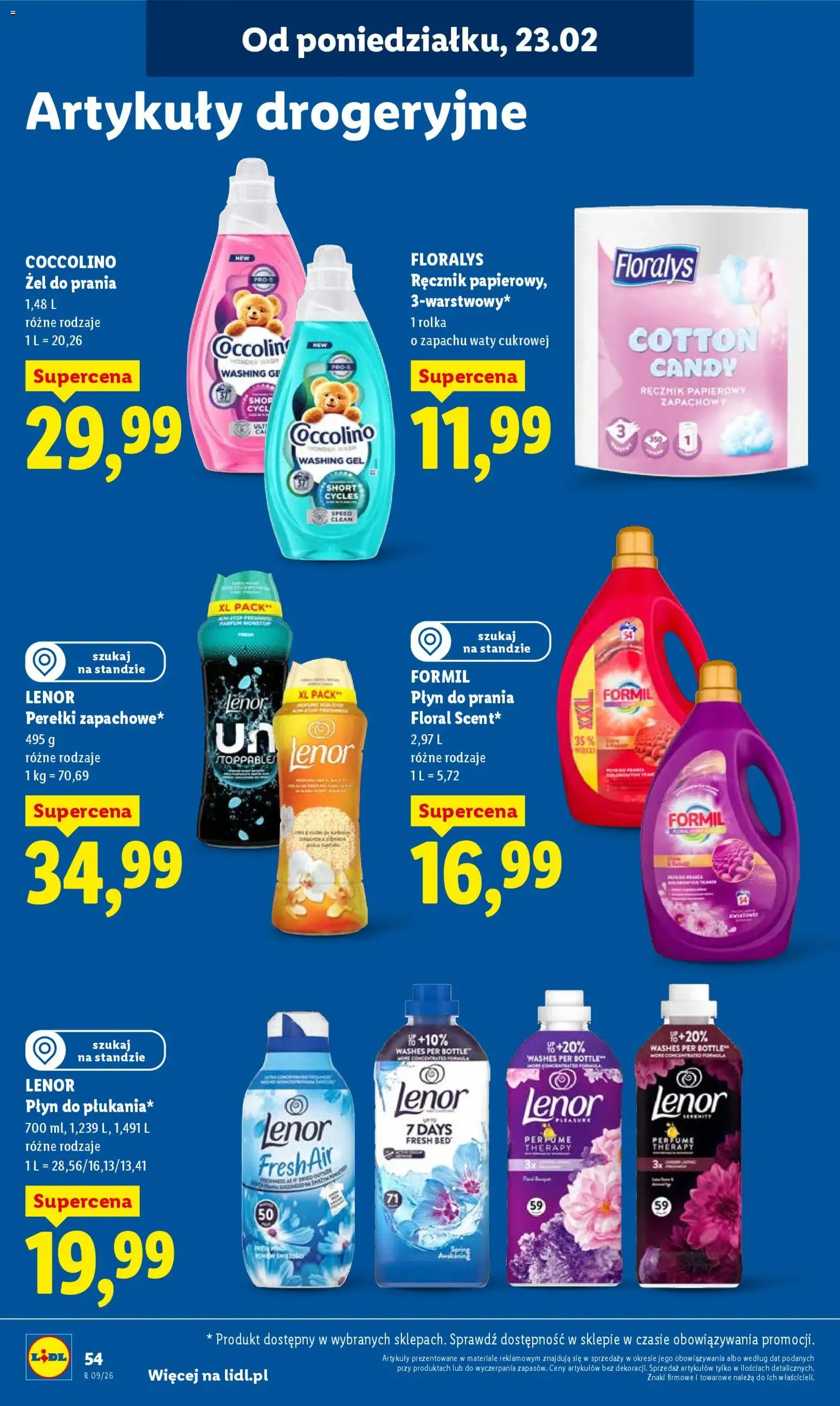 Lidl Gazetka - ważny gazetka od 23.02.2026 strona 54 z 58