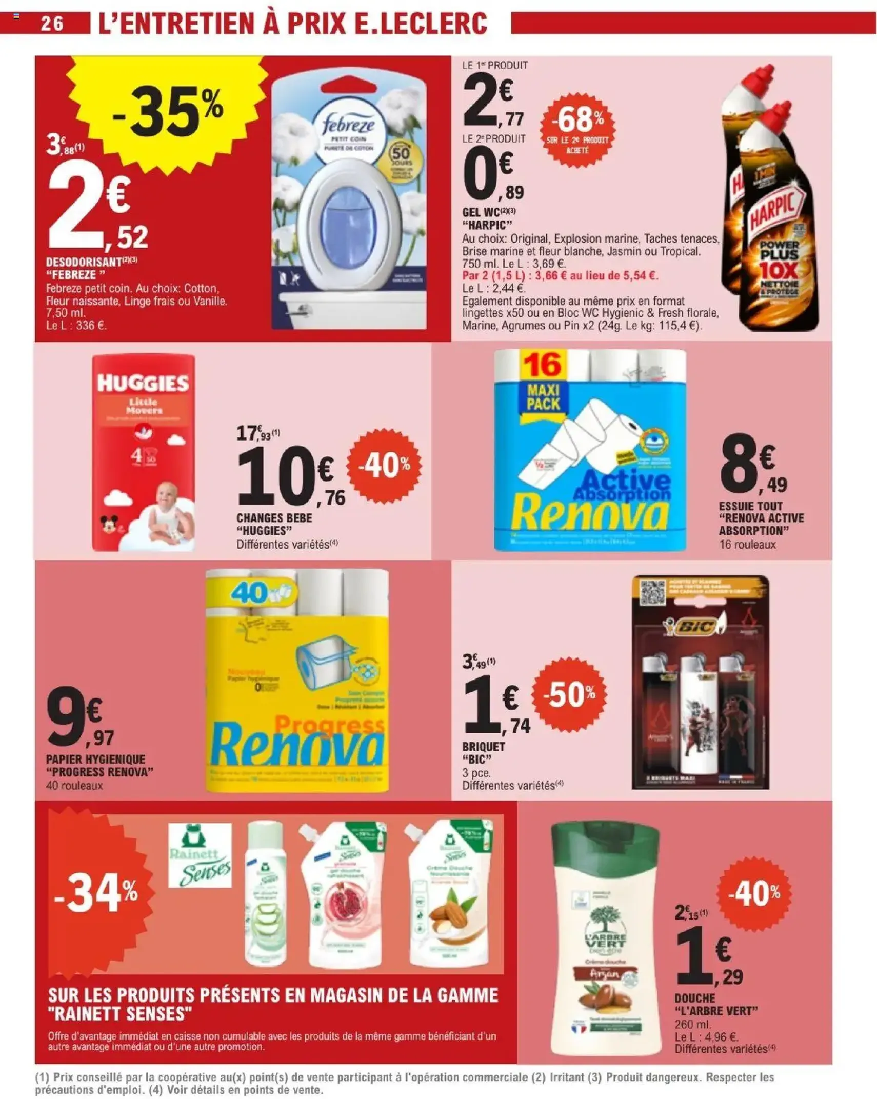 E.Leclerc catalogue semaine 42 - brochure valable à partir du 14/10/2025, page 26 sur 36