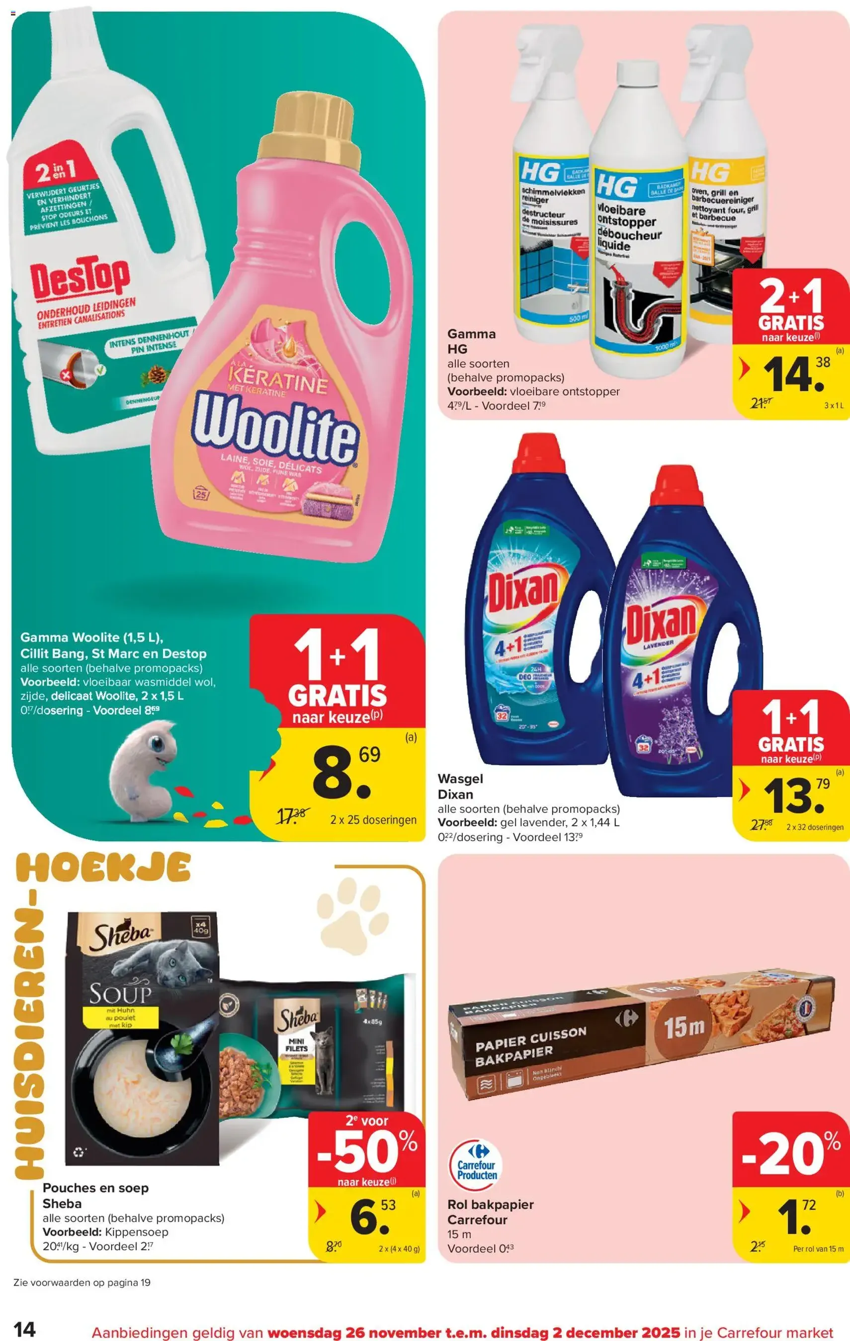 Carrefour market folder week 48 - geldige folder vanaf 26/11/2025 pagina 14 van 20