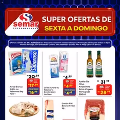 Semar Supermercado - Ofertas da semana - pré-visualização do folheto, válido a partir de 29/08/2025