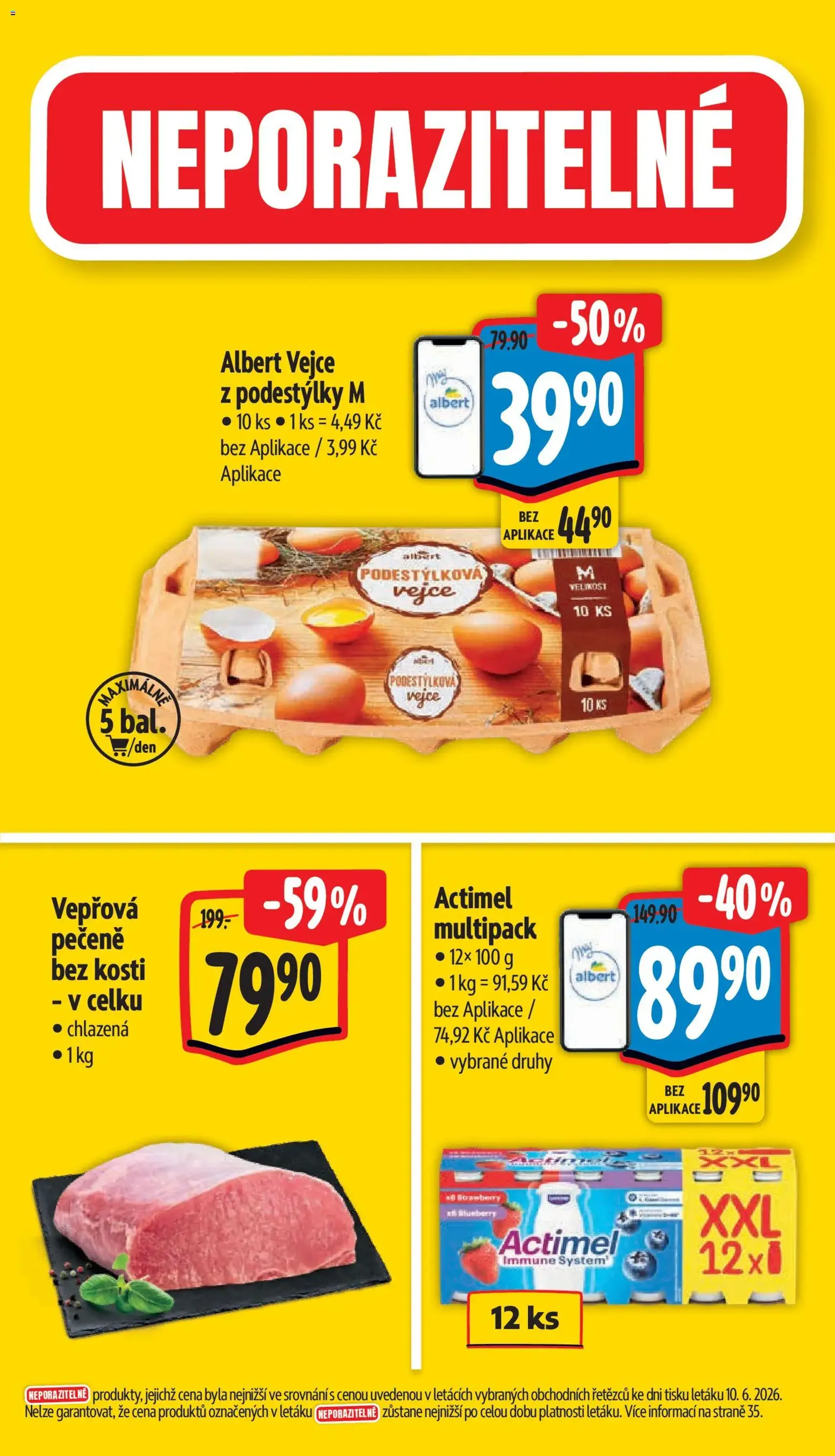 Albert leták - Hypermarket - platný leták od 17.06.2026 strana 3 z 55