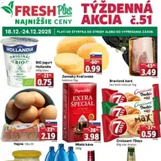 Fresh leták - náhľad letáku platný od 18.12.2025