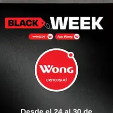 Vista previa del folleto Wong - Black Friday válido desde 24/11/2025