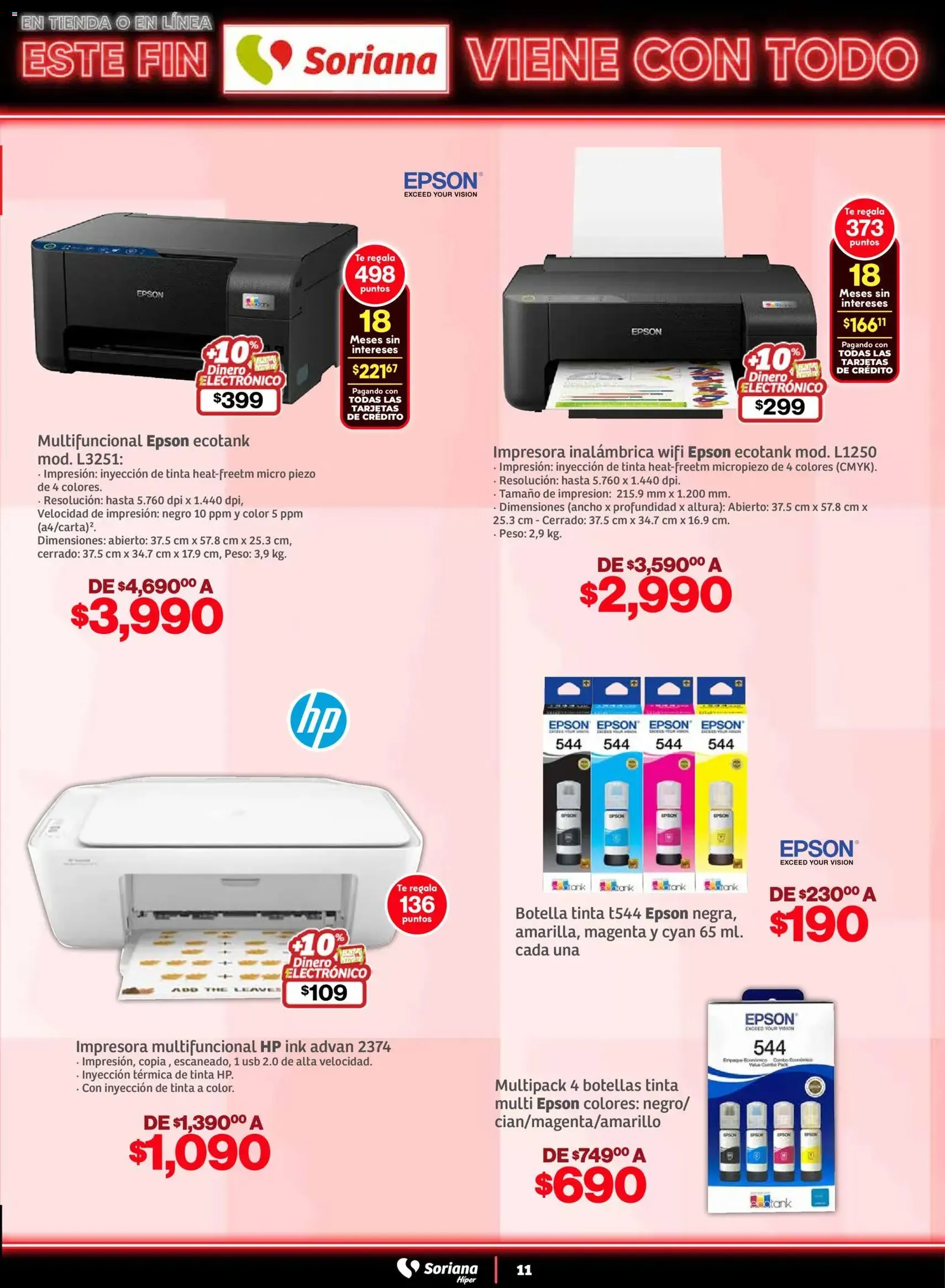 Soriana - Este fin Soriana viene con todo Híper Nacional - folleto válido desde 05/11/2025 página 11 de 38