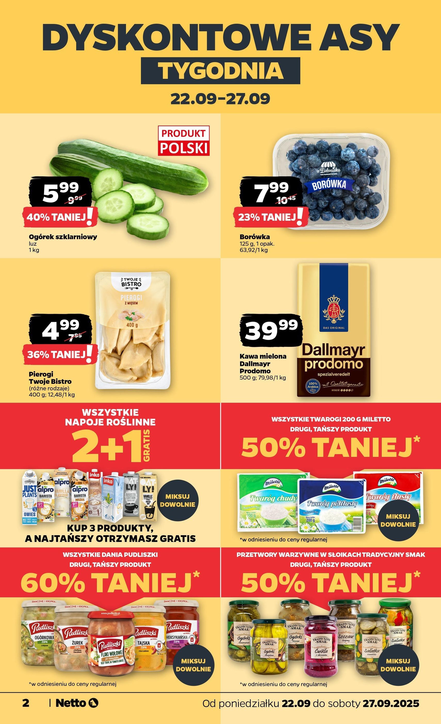 Netto gazetka - Spożywcza - ważny gazetka od 22.09.2025 strona 2 z 37