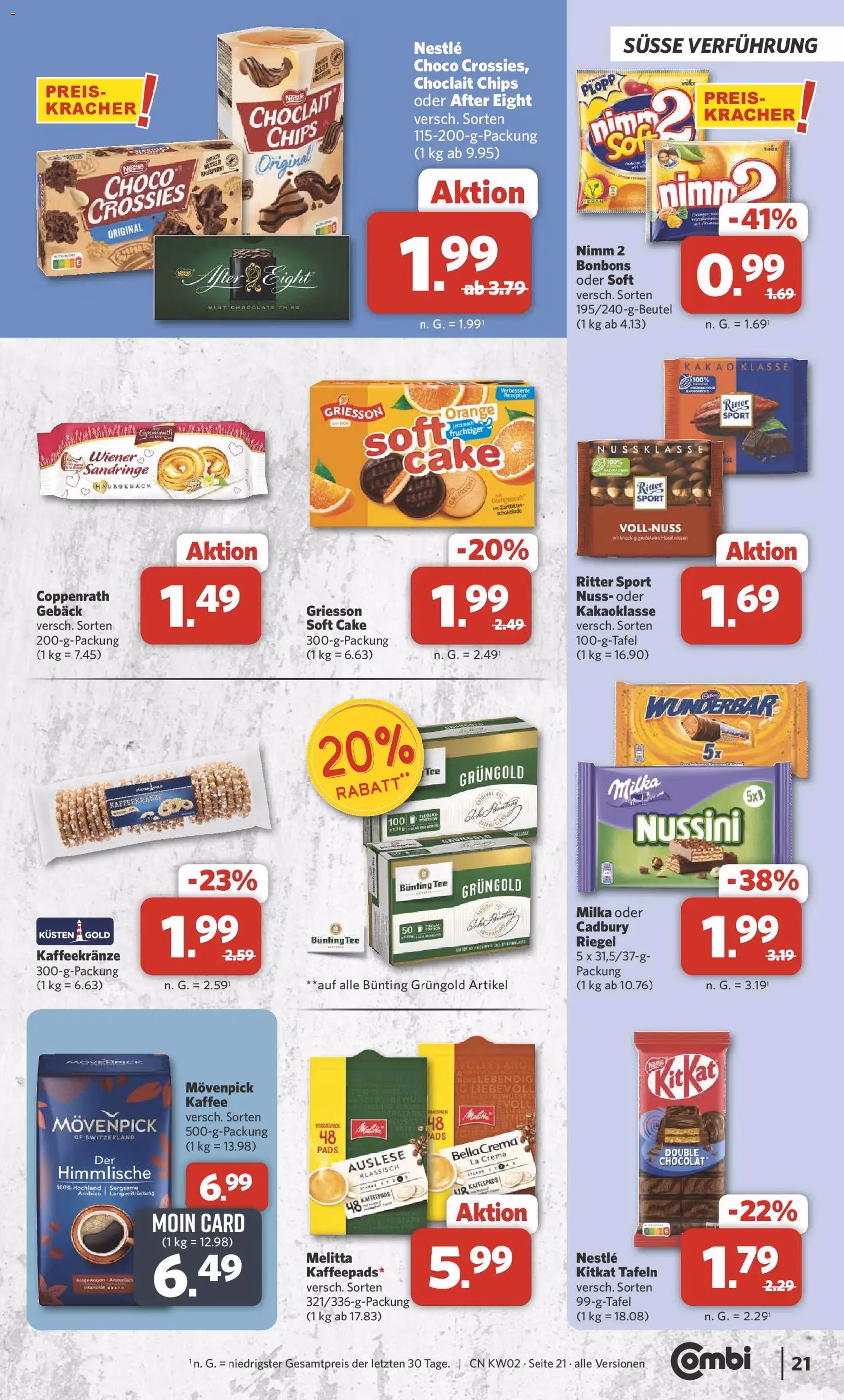 Combi Prospekt - Gültiger Prospekt ab 05.01.2026, Seite 21 von insgesamt 35