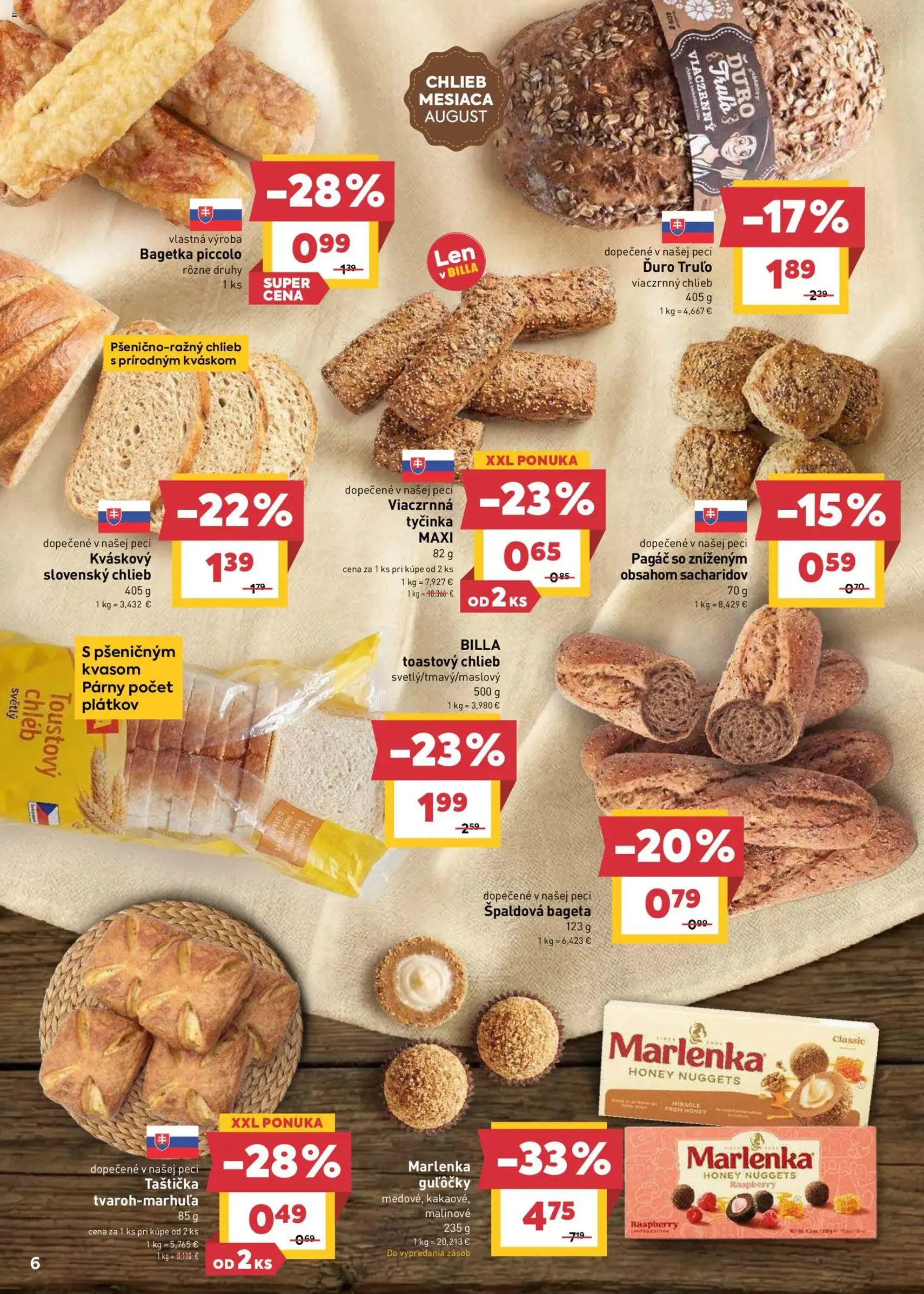 Billa leták - platný leták od 29.07.2026 strana 6 z 33