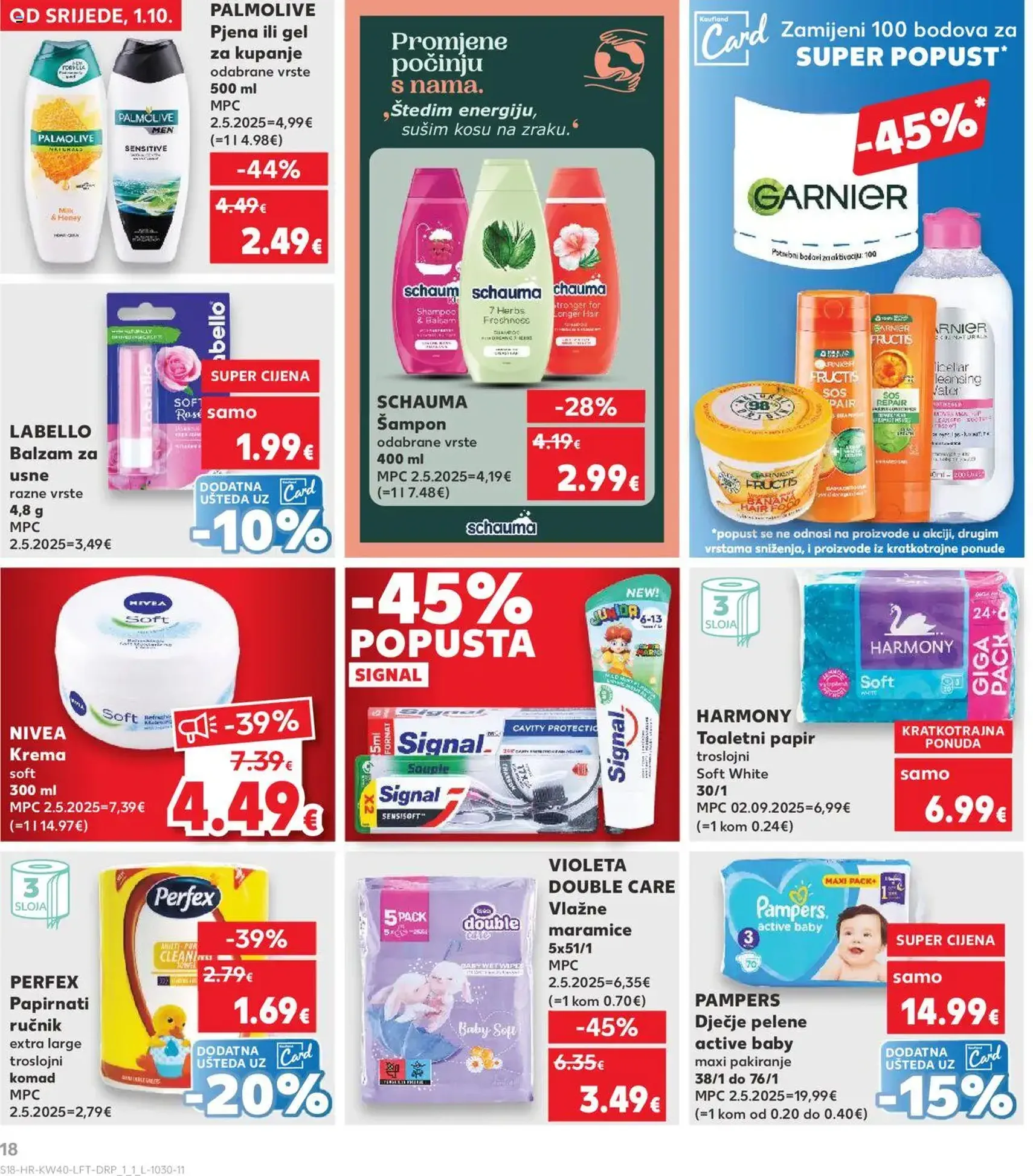 Kaufland HR - Osijek - 2025.10.01. érvényes szórólap 18 oldal 32 oldalból Kaufland HR - Osijek - 2025.10.01. érvényes szórólap 18 oldal 32 oldalból