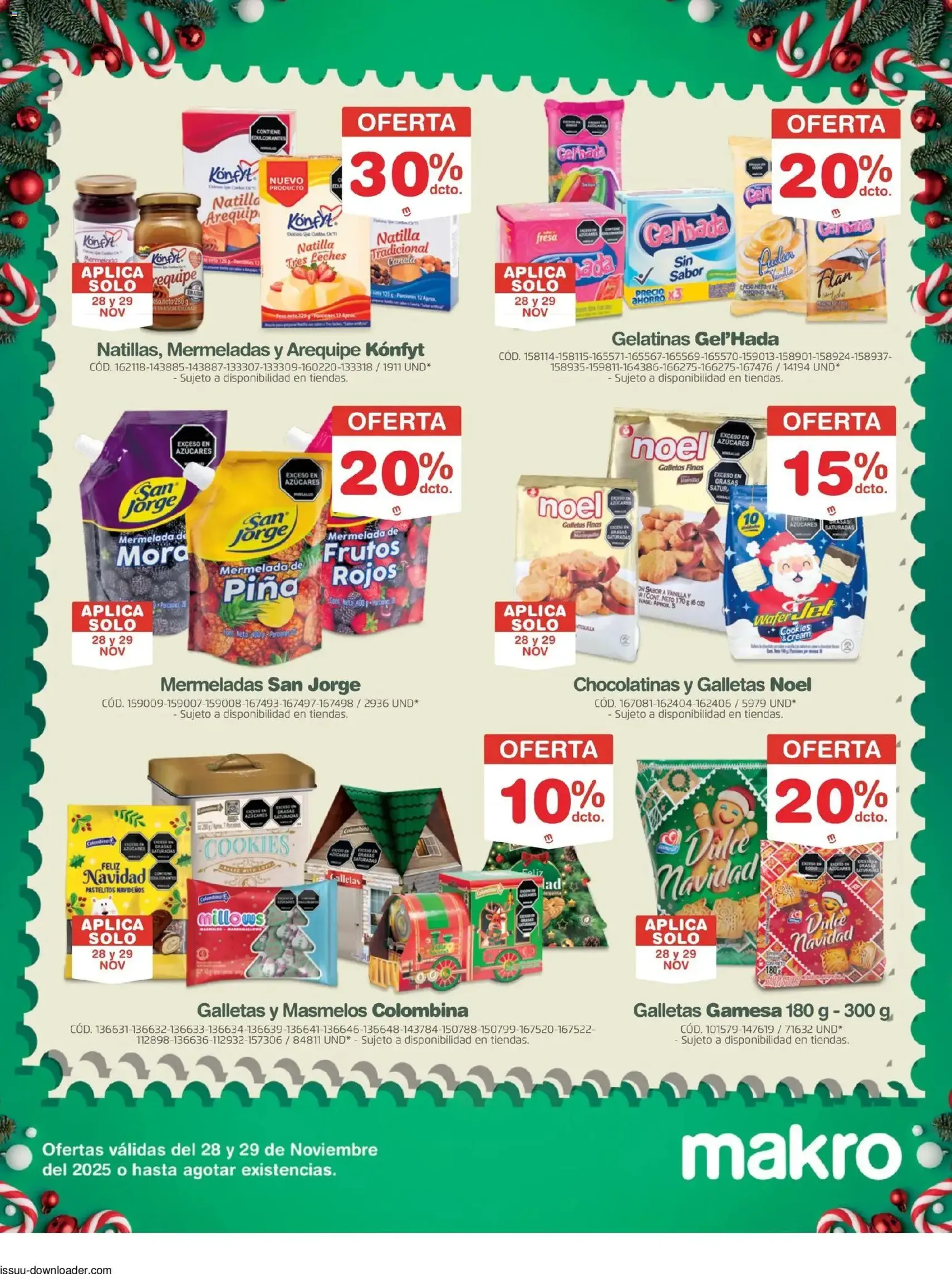 Makro - Feria Navideña - folleto válido desde 28/11/2025 página 3 de 3