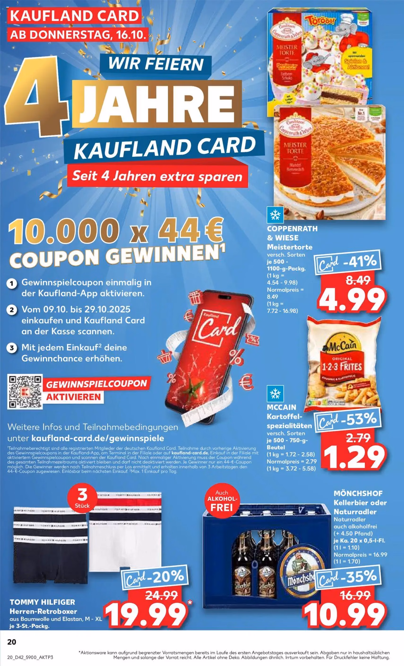 Kaufland Prospekt - Gültiger Prospekt ab 16.10.2025, Seite 20 von insgesamt 64 Kaufland Prospekt - Gültiger Prospekt ab 16.10.2025, Seite 20 von insgesamt 64
