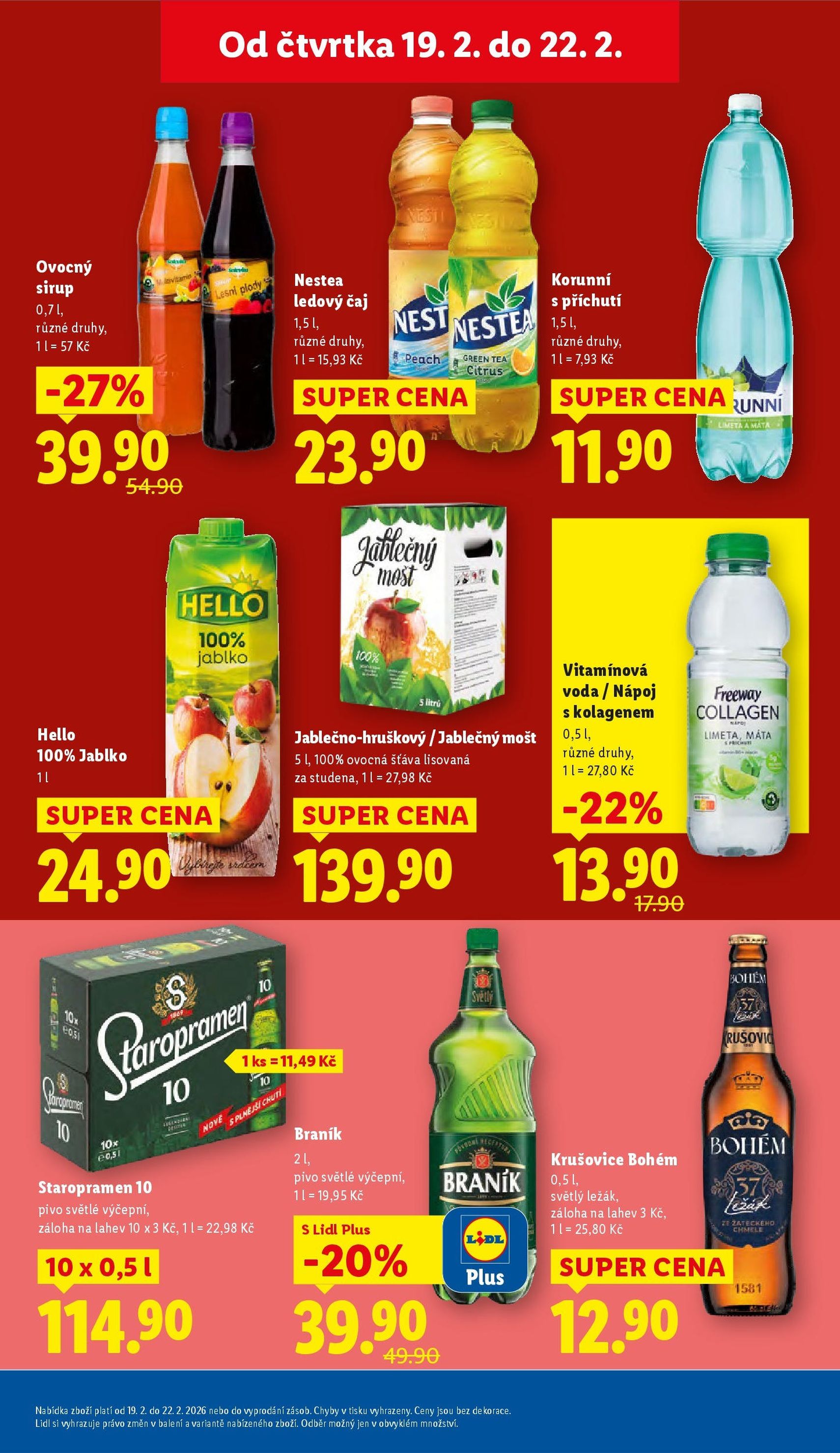 Lidl leták - platný leták od 19.02.2026 strana 19 z 45
