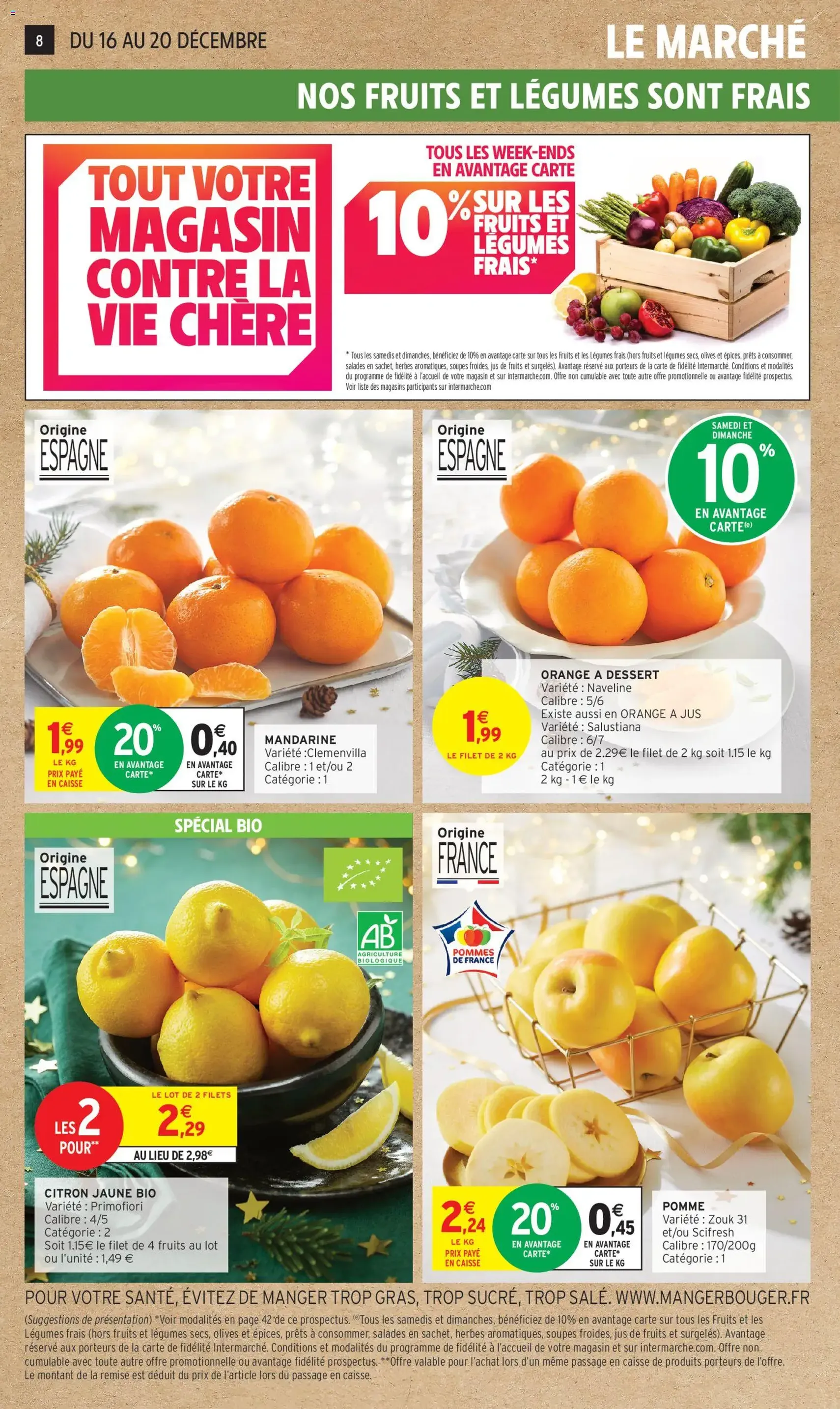 Intermarché catalogue semaine 51 - brochure valable à partir du 16/12/2025, page 8 sur 48
