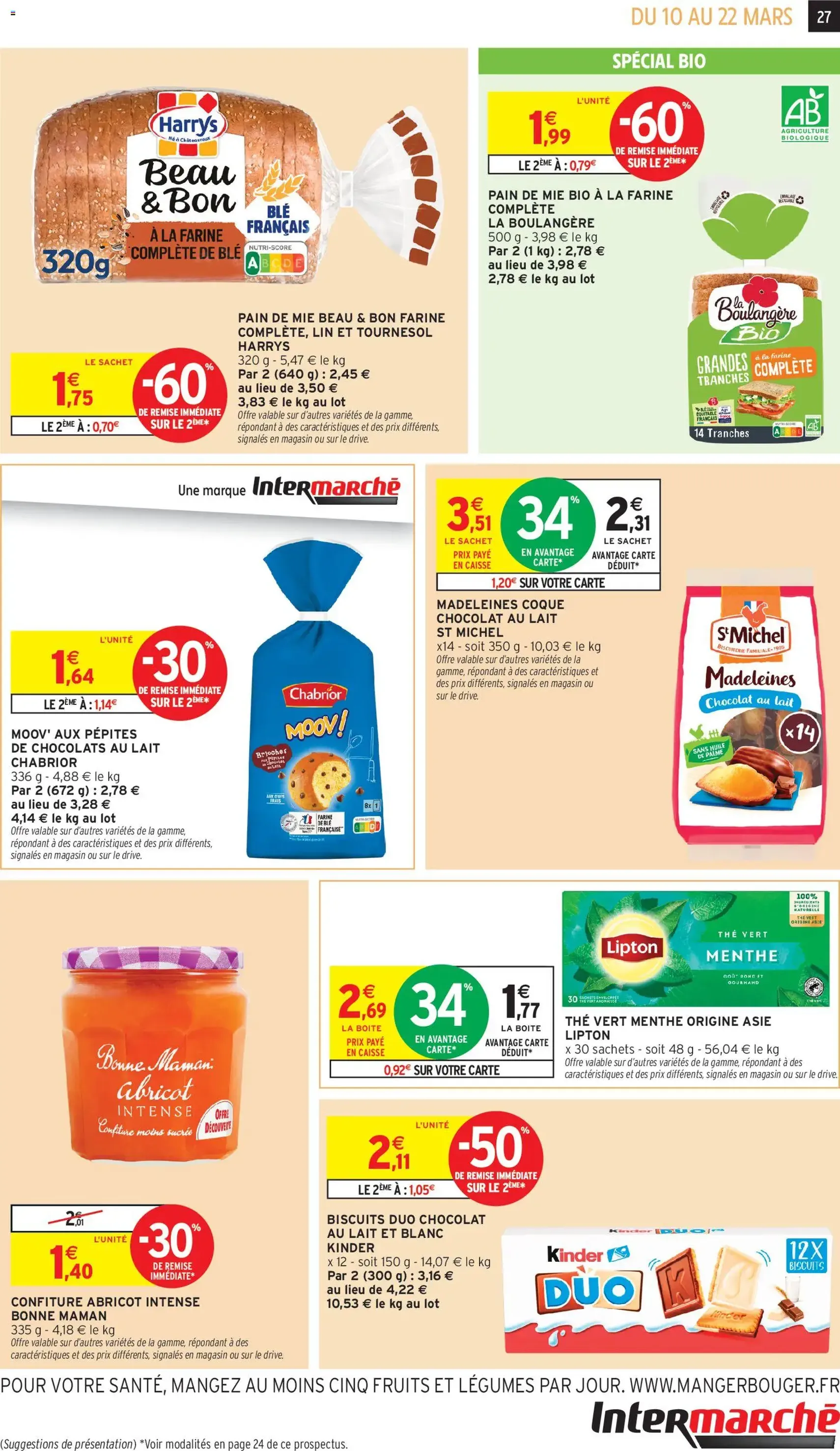 Intermarché catalogue semaine 11 - brochure valable à partir du 10/03/2026, page 27 sur 40