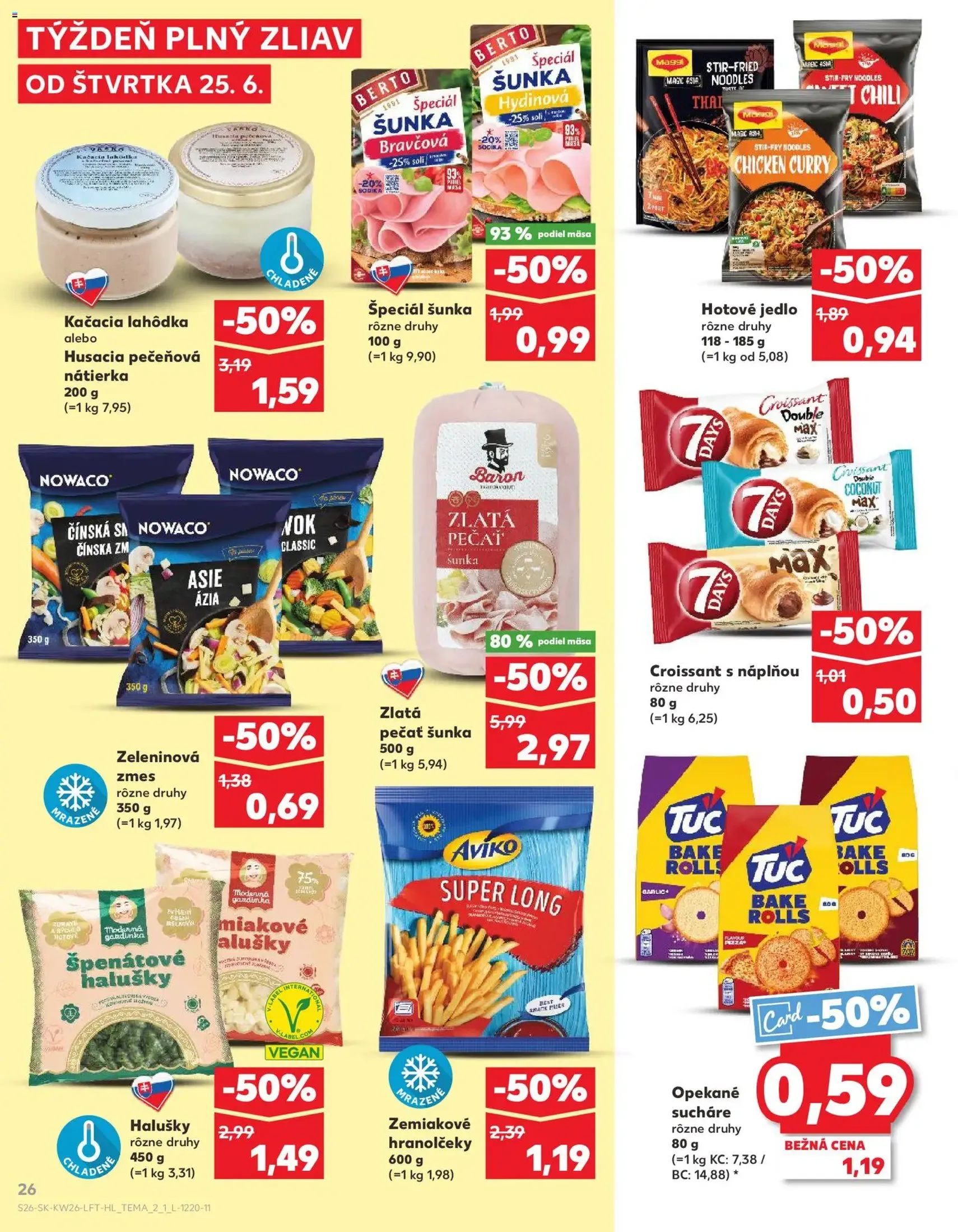 Kaufland SK akciós újság - 2026.06.25. érvényes szórólap 26 oldal 84 oldalból
