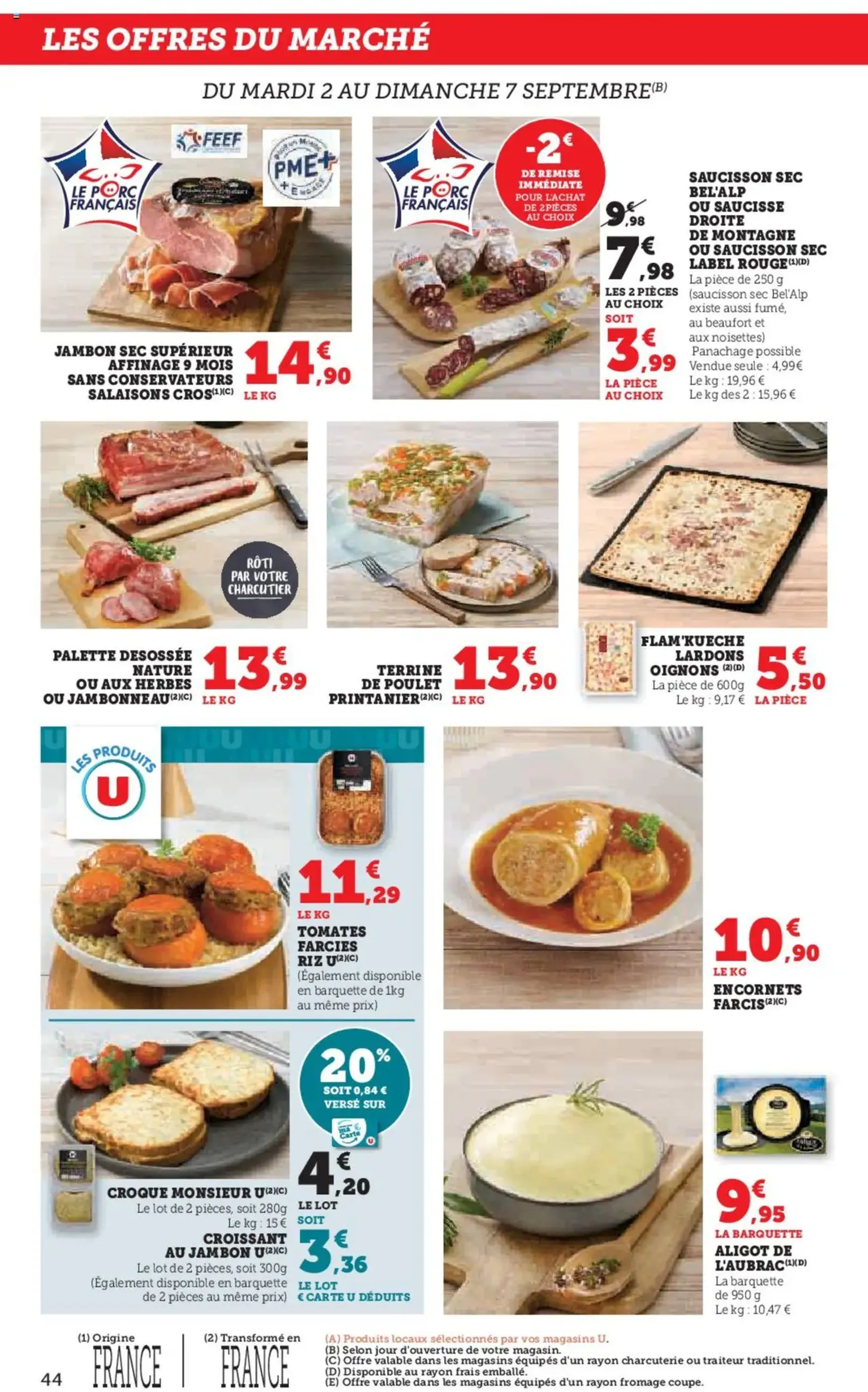 Super U catalogue - brochure valable à partir du 02/09/2025, page 44 sur 52 Super U catalogue - brochure valable à partir du 02/09/2025, page 44 sur 52