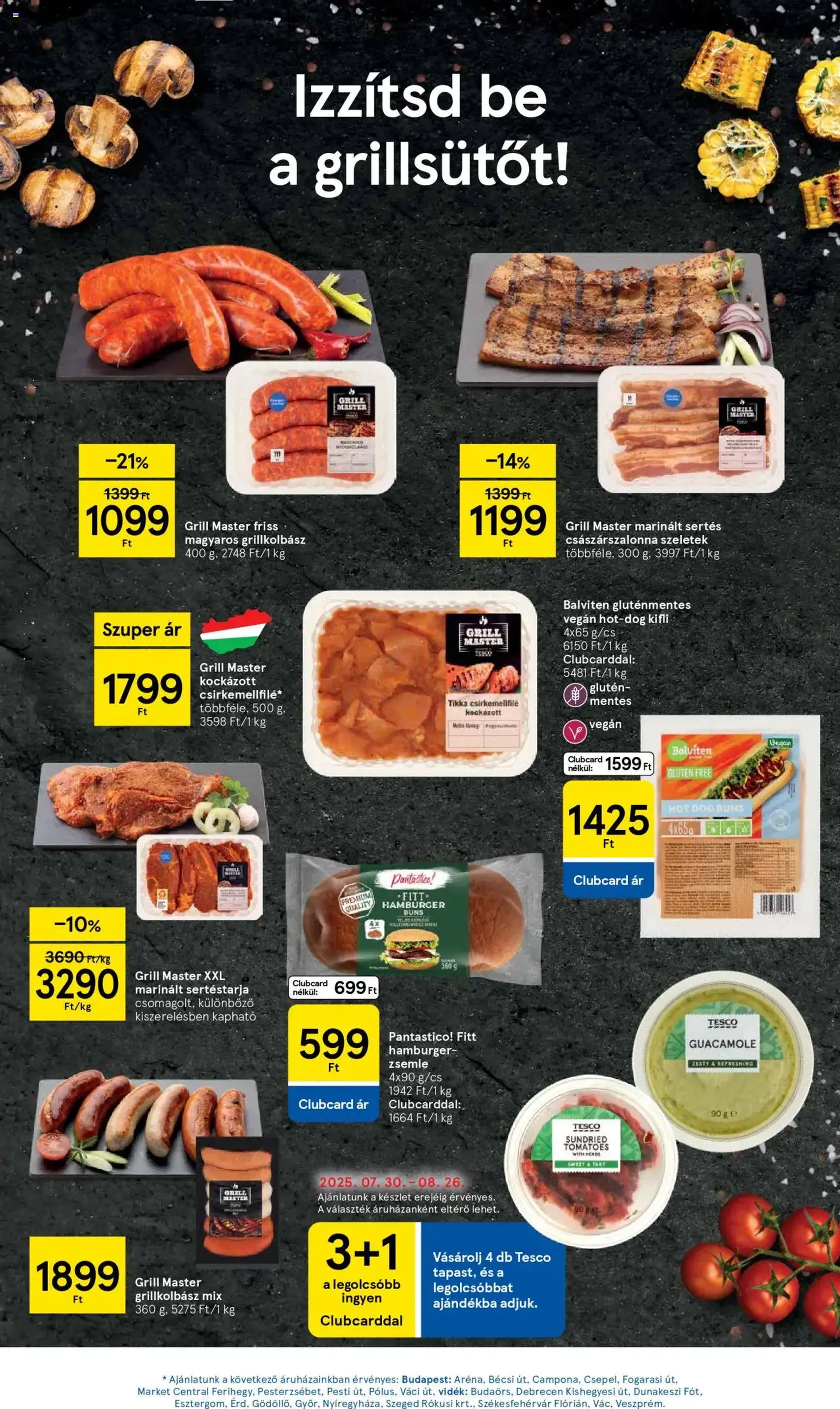 Tesco Hipermarket - Akciós újság - 2025.08.21. érvényes szórólap 7 oldal 32 oldalból