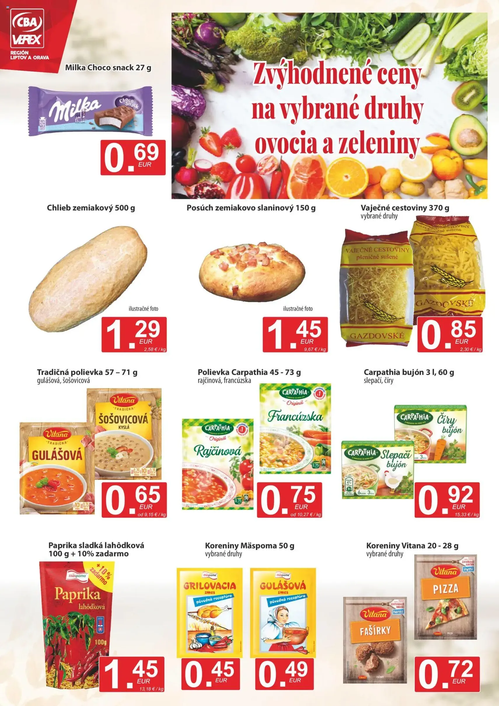CBA Verex leták - platný leták od 20.08.2026 strana 6 z 12