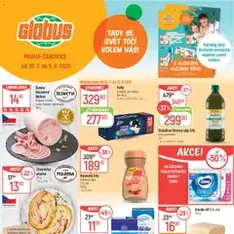 Globus leták - náhled letáku platný od 30.07.2025