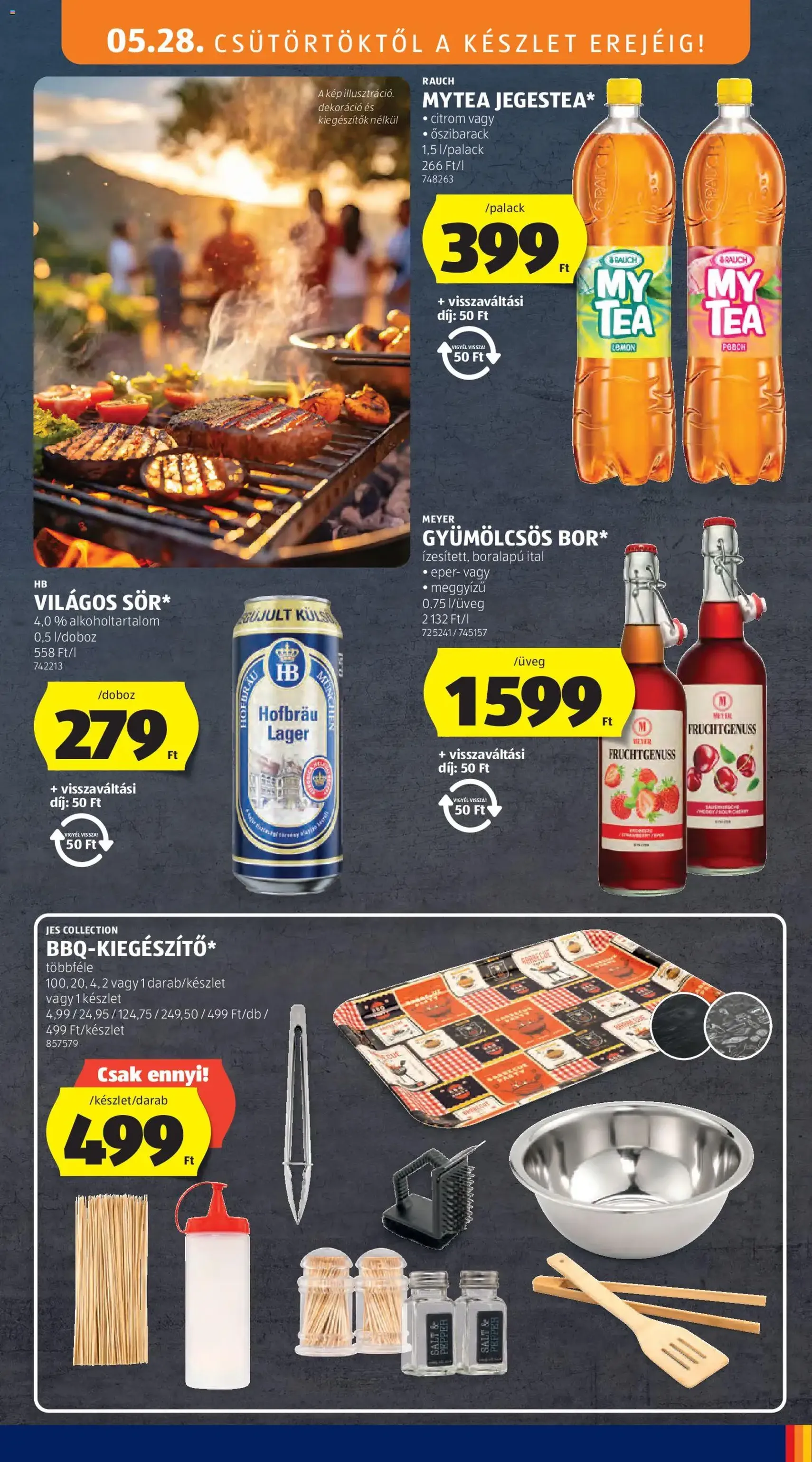 Aldi akciós újság - 2026.05.28. érvényes szórólap 23 oldal 60 oldalból