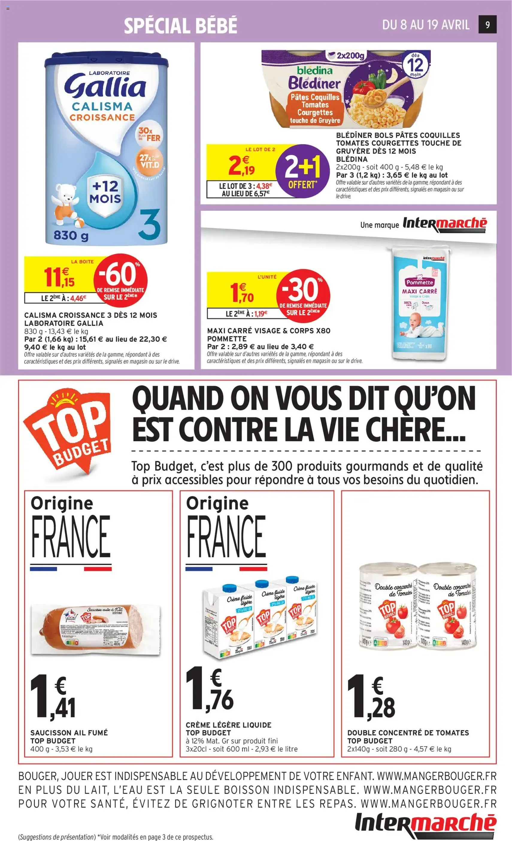 Intermarché catalogue semaine 15 - brochure valable à partir du 08/04/2026, page 9 sur 12