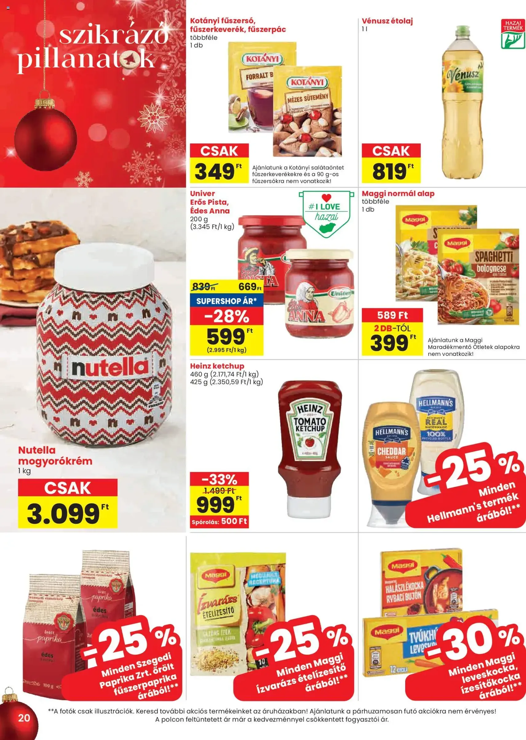 Spar Akciós újság - 2025.12.11. érvényes szórólap 20 oldal 28 oldalból