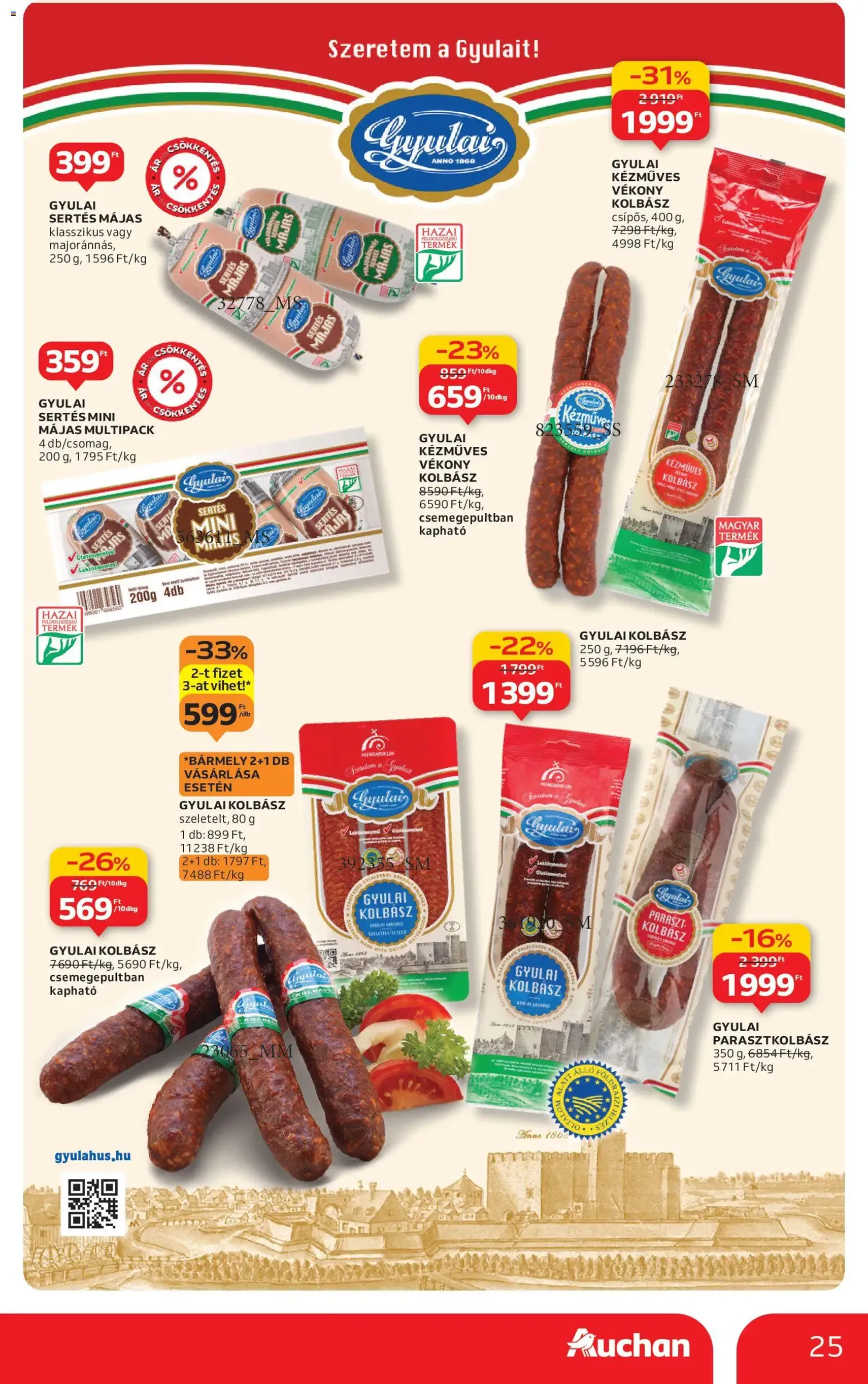 Auchan Akciós újság - 2025.12.04. érvényes szórólap 25 oldal 92 oldalból