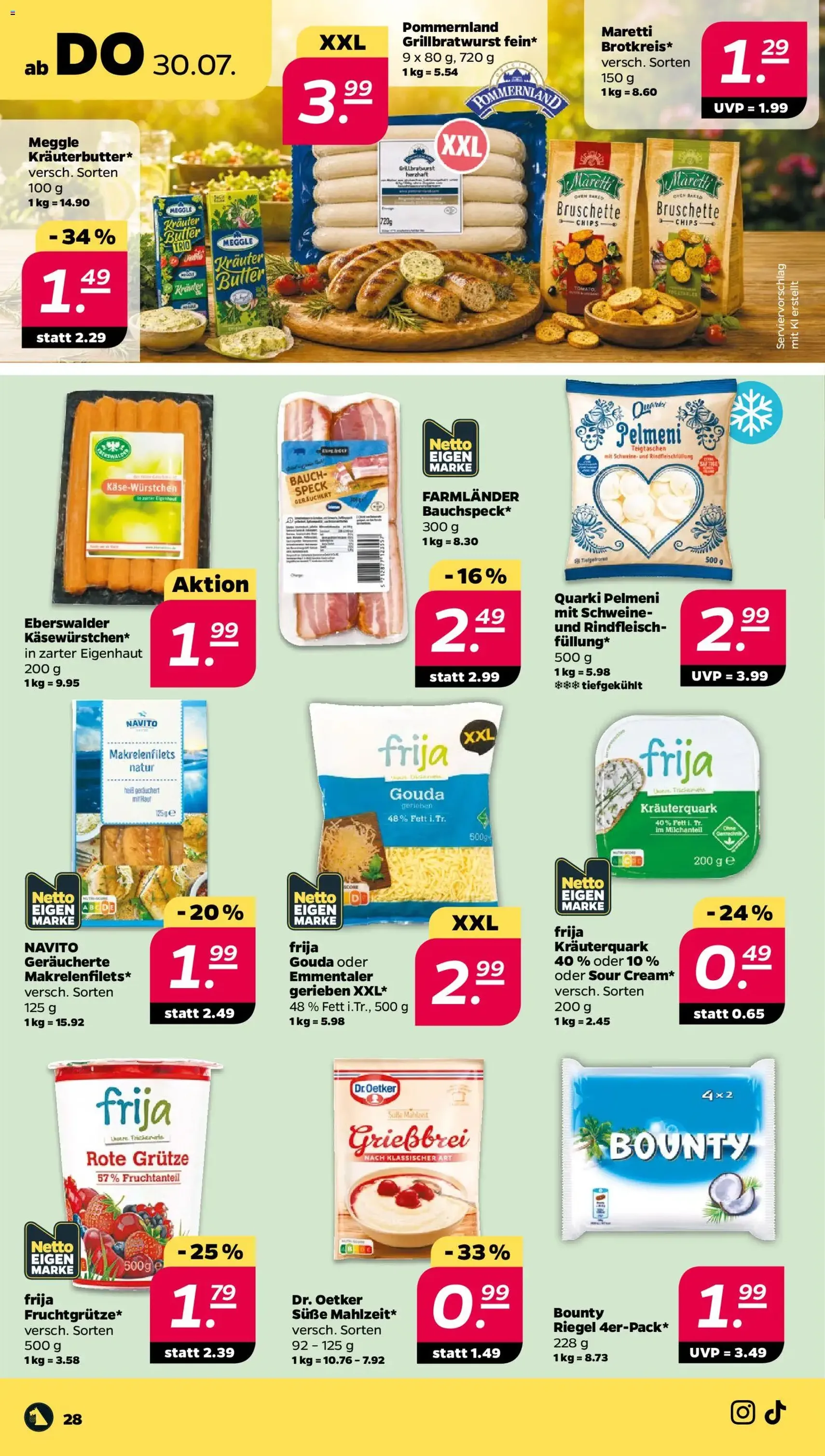 Netto Prospekt - Gültiger Prospekt ab 27.07.2026, Seite 32 von insgesamt 37