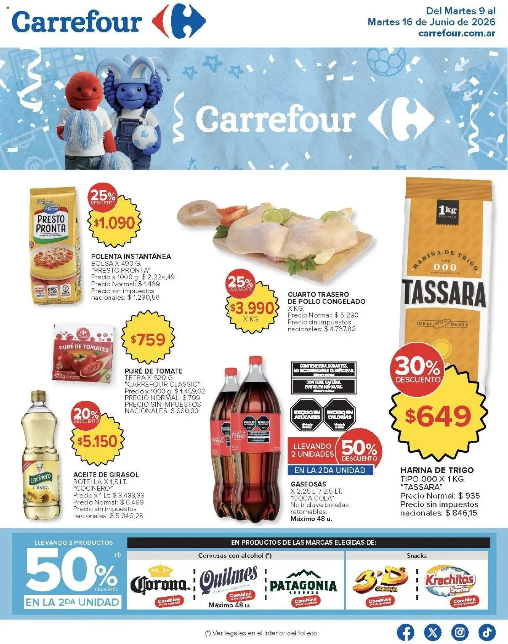Carrefour ofertas - folleto válido desde 09/06/2026 página 2 de 68