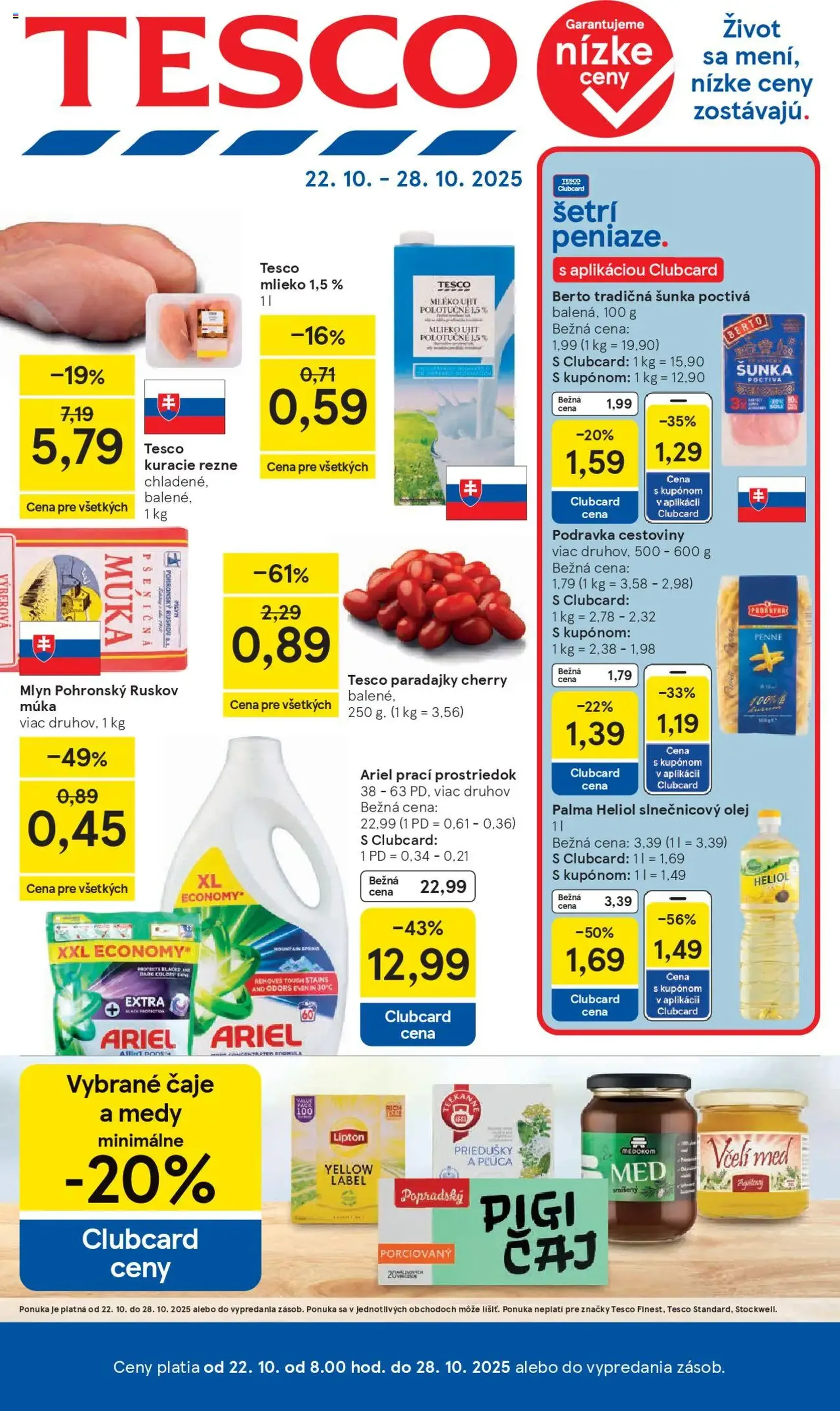 Tesco Hypermarket - leták - platný leták od 22.10.2025 strana 1 z 40 Tesco Hypermarket - leták - platný leták od 22.10.2025 strana 1 z 40