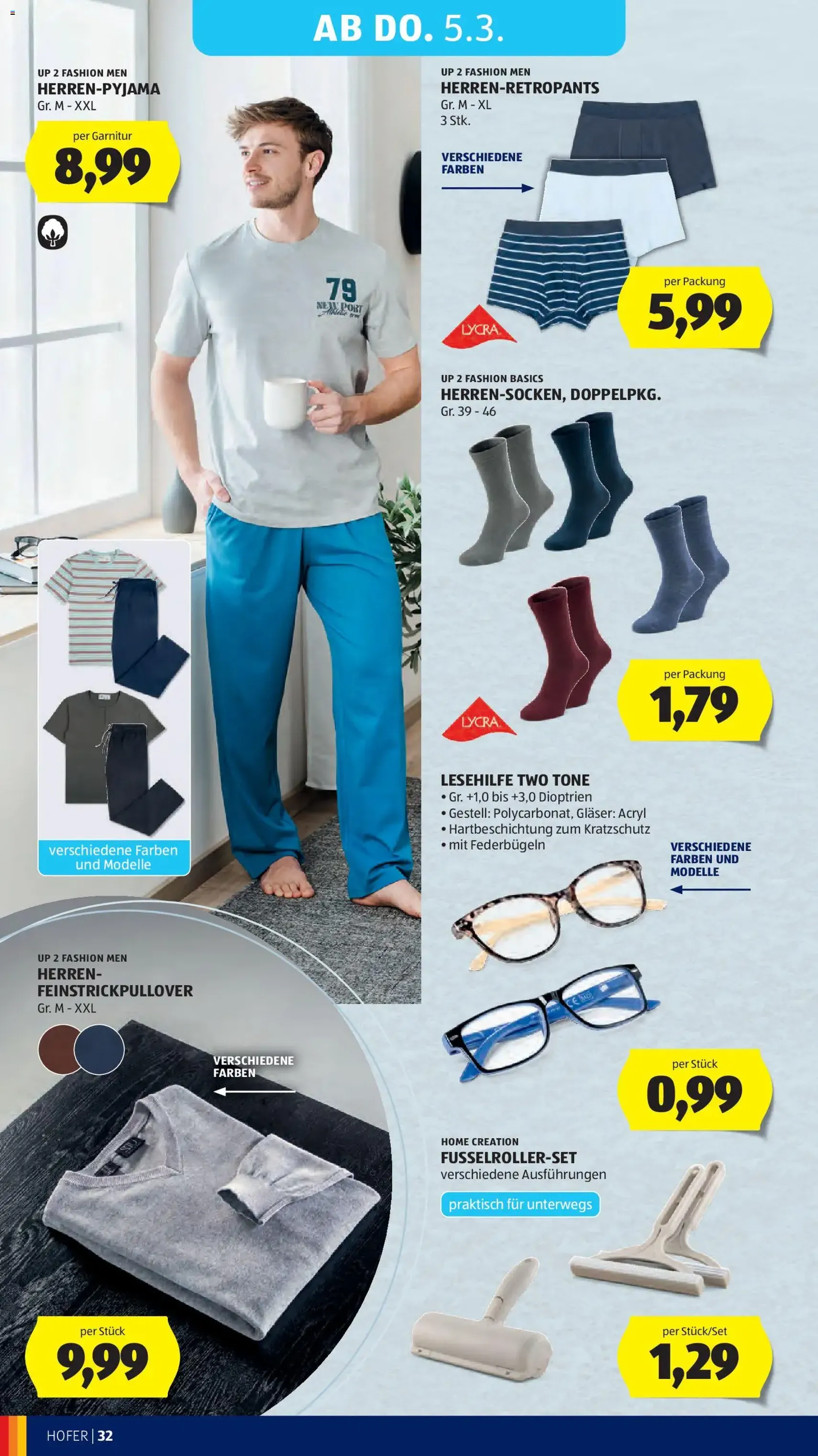 Hofer Flugblatt - Gültiger Prospekt ab 25.02.2026, Seite 36 von insgesamt 41