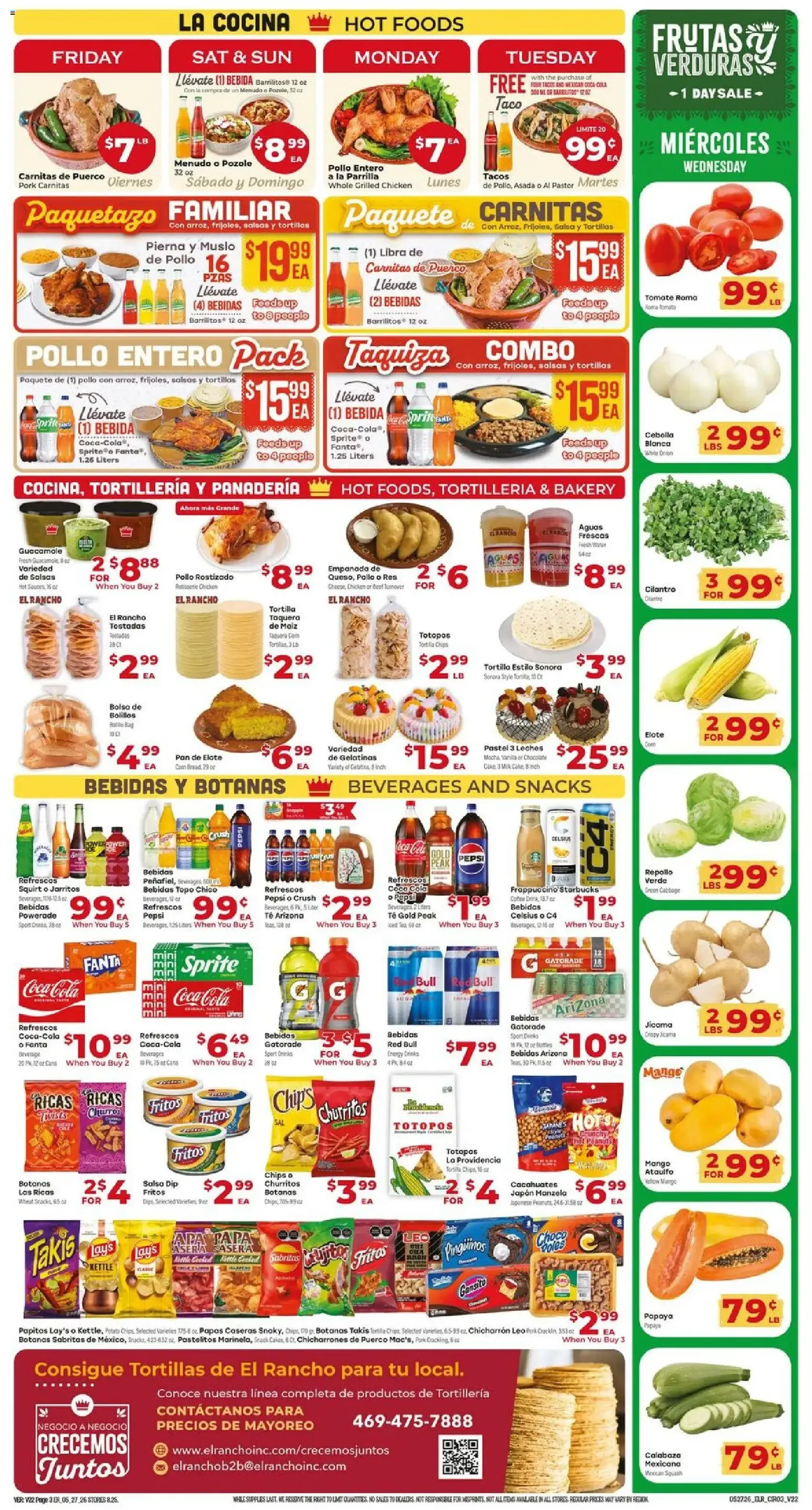 El Rancho Weekly Ad - valid flyer from 05/27/2026, page 3 of 4