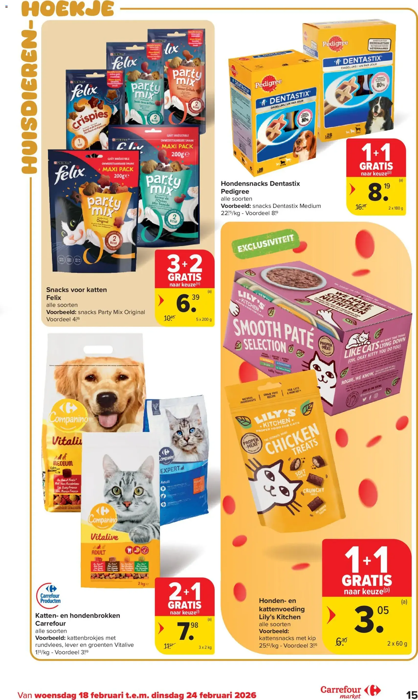 Carrefour market folder week 8 - geldige folder vanaf 18/02/2026 pagina 15 van 24